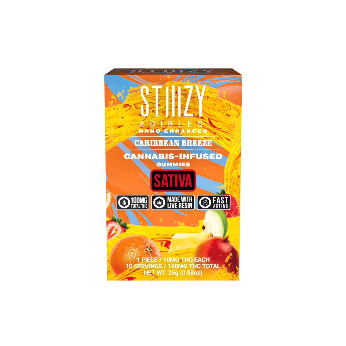 Tropical Caribbean Breeze - Gummies - STIIIZY - 10 Gummies - $13.99 - Edibles