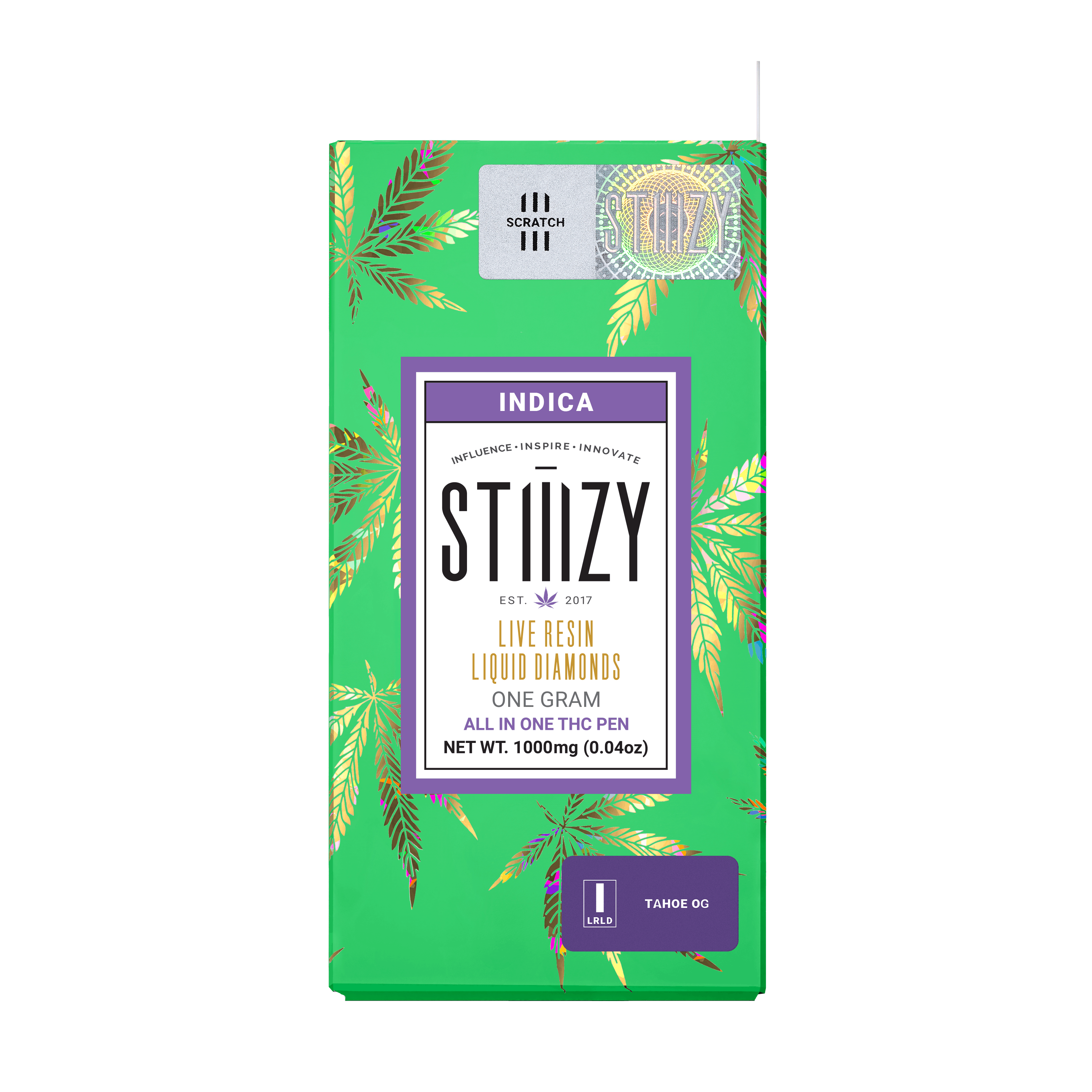 Tahoe OG | Live Resin Liquid Diamonds Disposable - 1g - STIIIZY -  - $35 - Disposables