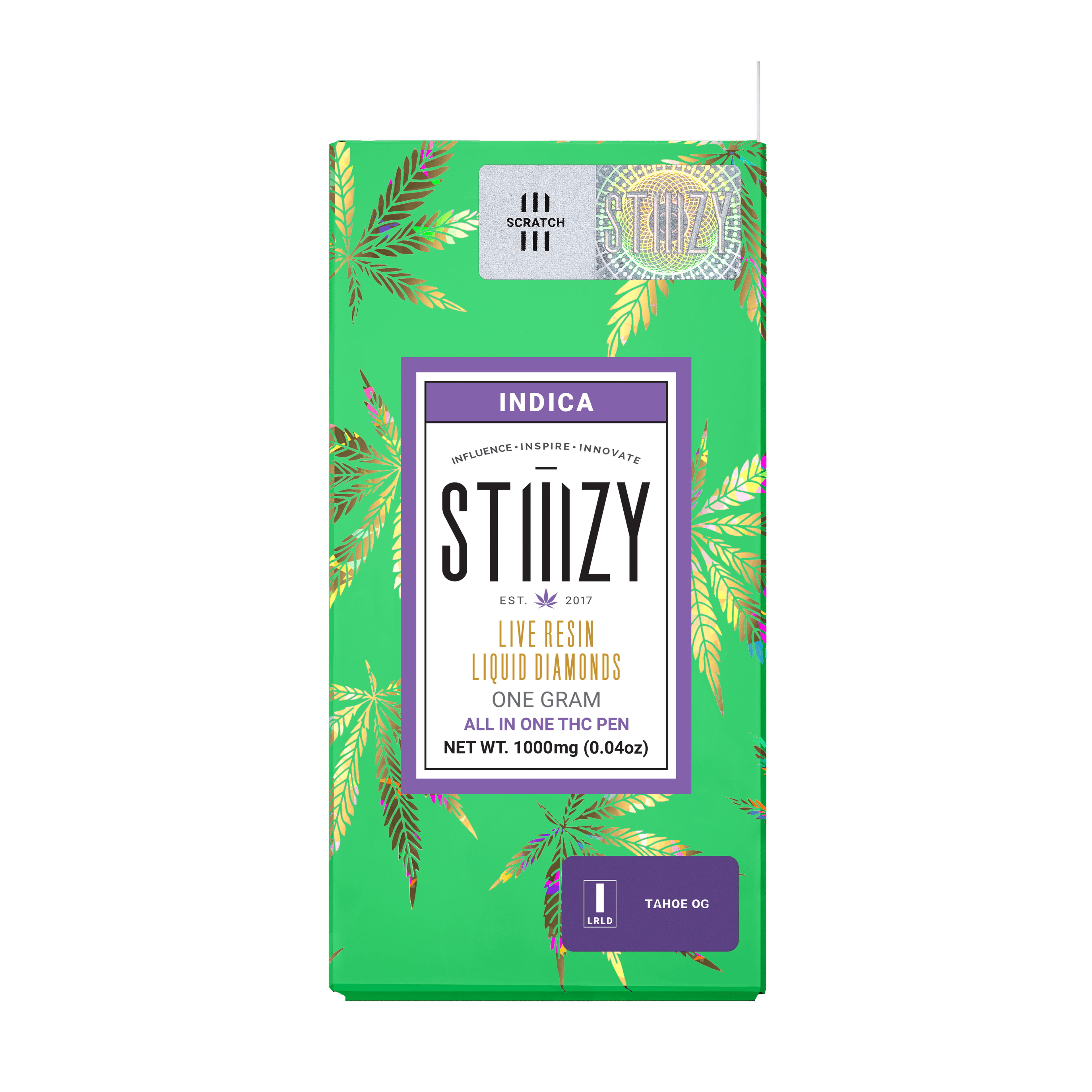 Tahoe OG | Live Resin Liquid Diamonds Disposable - 1g - STIIIZY - - $35 - Disposables