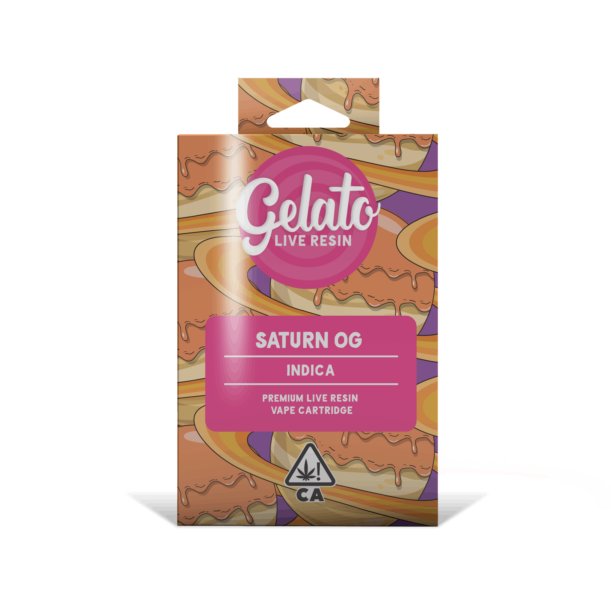 Saturn OG 1g Live Resin Cart - Gelato -  - $30 - Cartridges