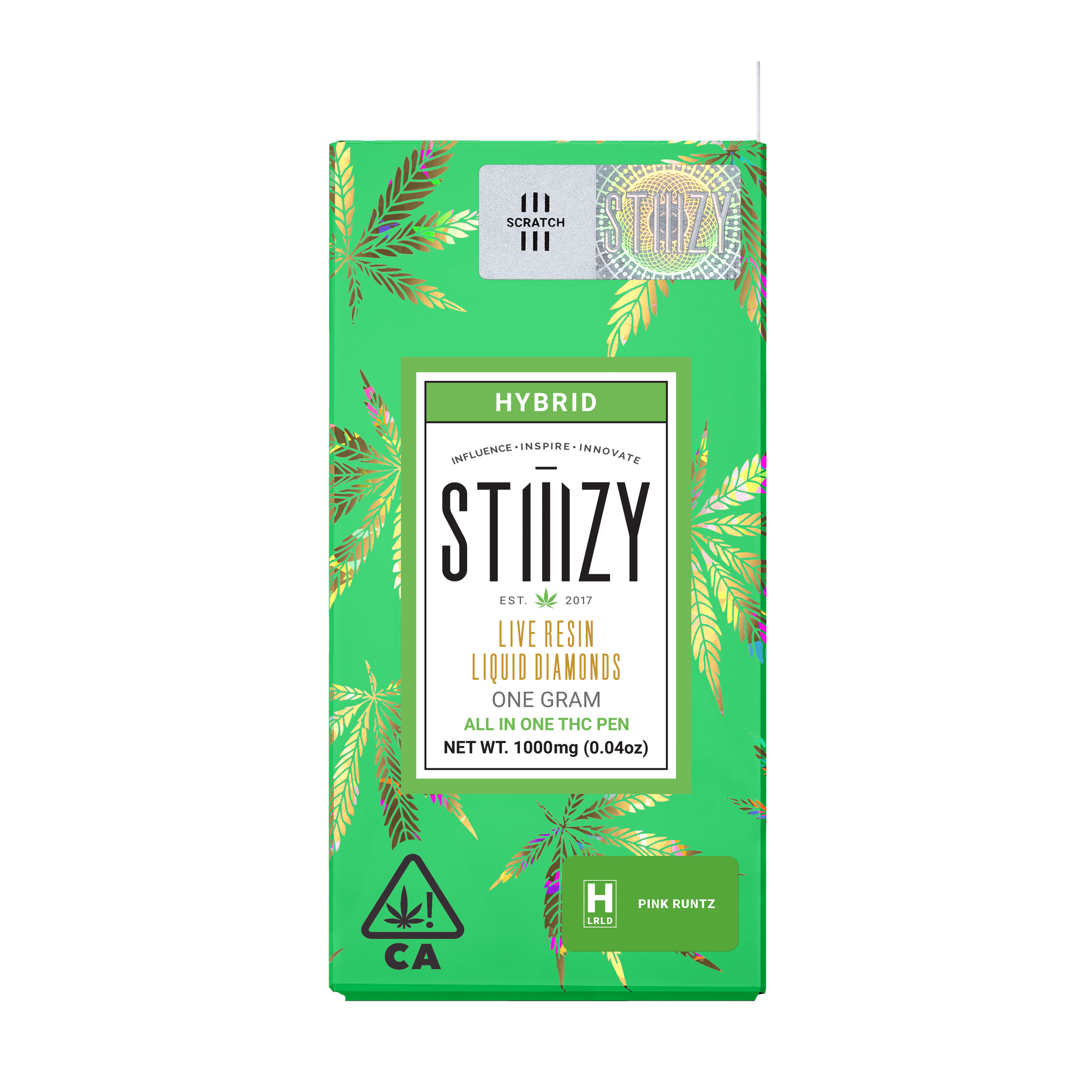 Pink Runtz | Live Resin Liquid Diamonds All-In-One - 1g - STIIIZY - - $35 - Disposables