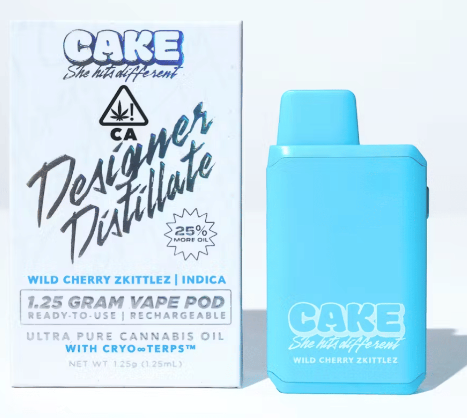 CAKE she hits different: Wild Cherry Zkittlez Designer