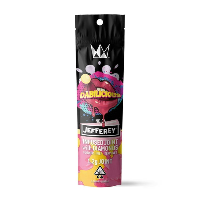 West Coast Cure Jefferey Infused Preroll - Dabilicious (1.2g indica) *NEXT DAY DELIVERY ONLY*