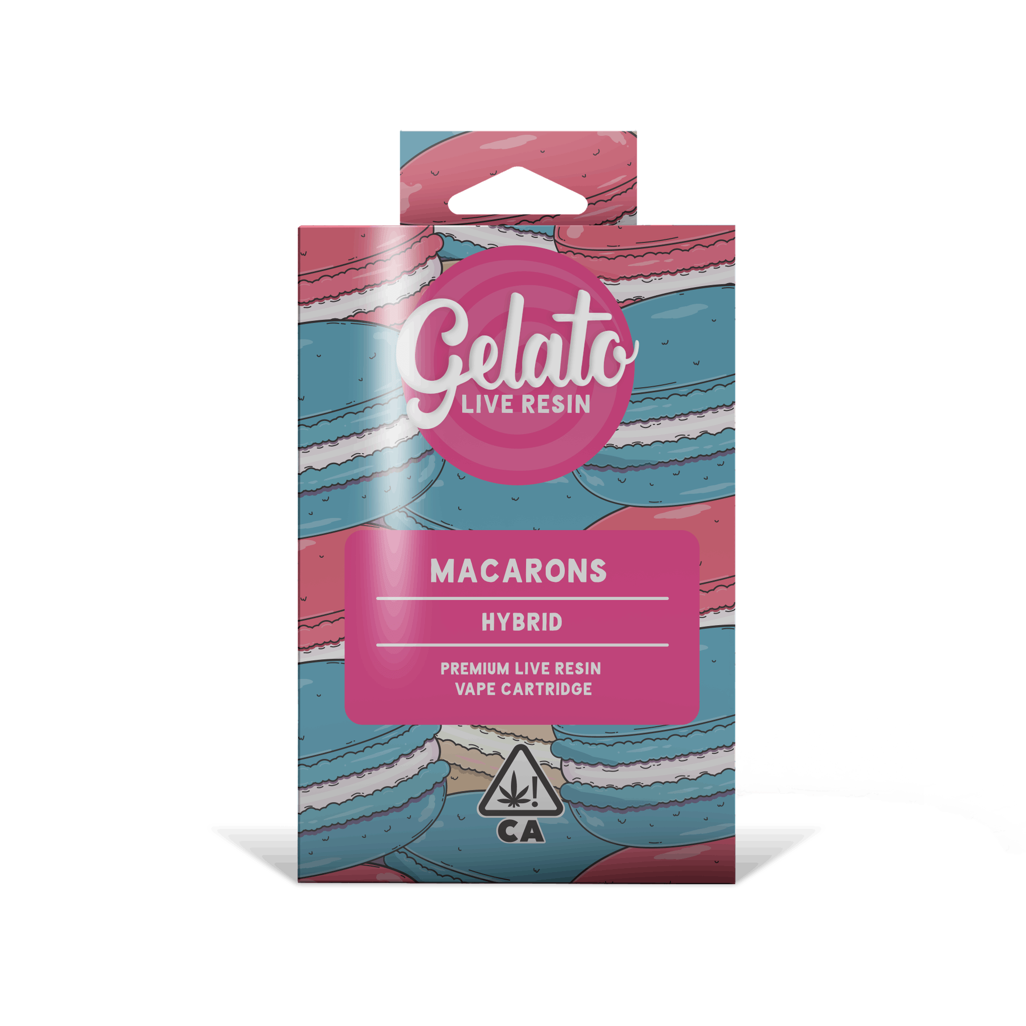 Macarons 1g Live Resin Cart - Gelato -  - $30 - Cartridges