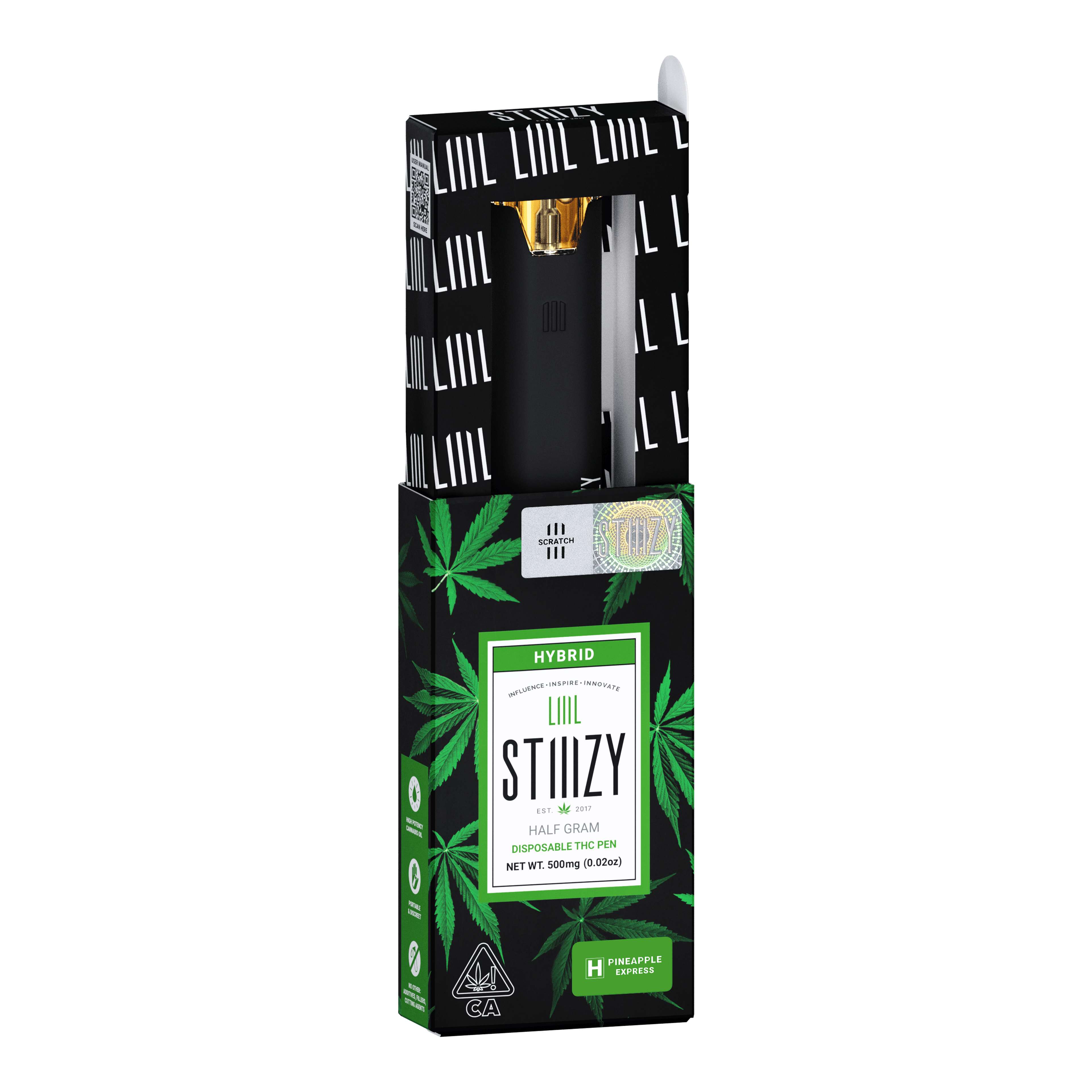 Pineapple Express - LIIIL - STIIIZY - Half Gram - $12.99 - Disposable Vape (All-In-One, Battery Built-In)