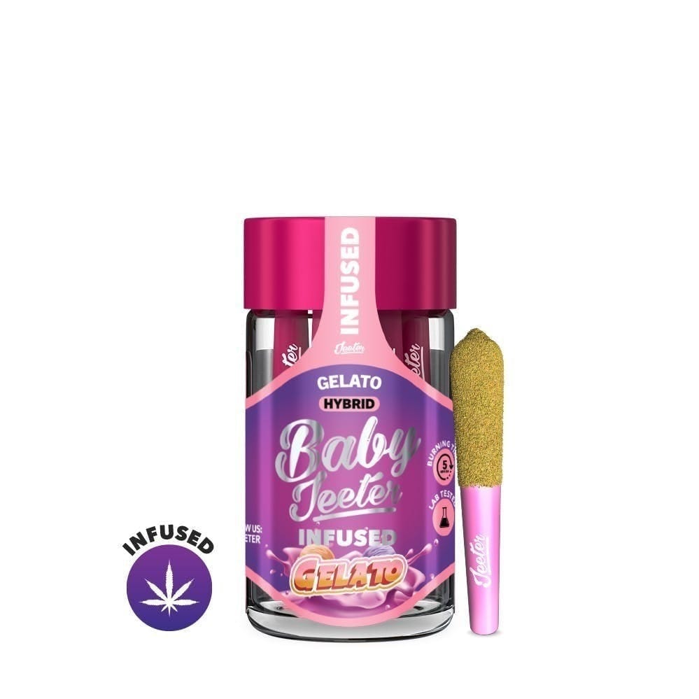 Gelato Baby Jeeter 5pk Prerolls 2.5g - Jeeter -  - $42.50 - Pre-Rolls