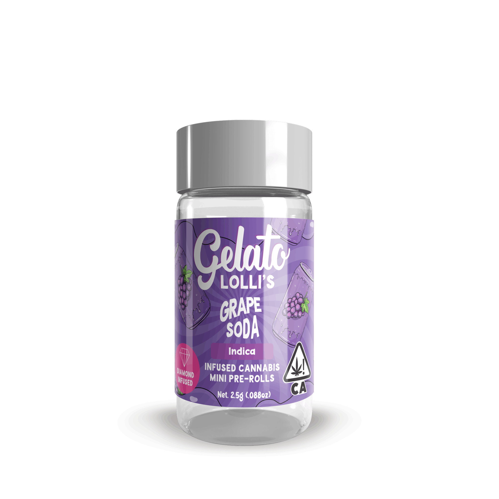 Grape Soda .6G Lolli 5-Pack (3g) - Gelato -  - $35 - Flowers