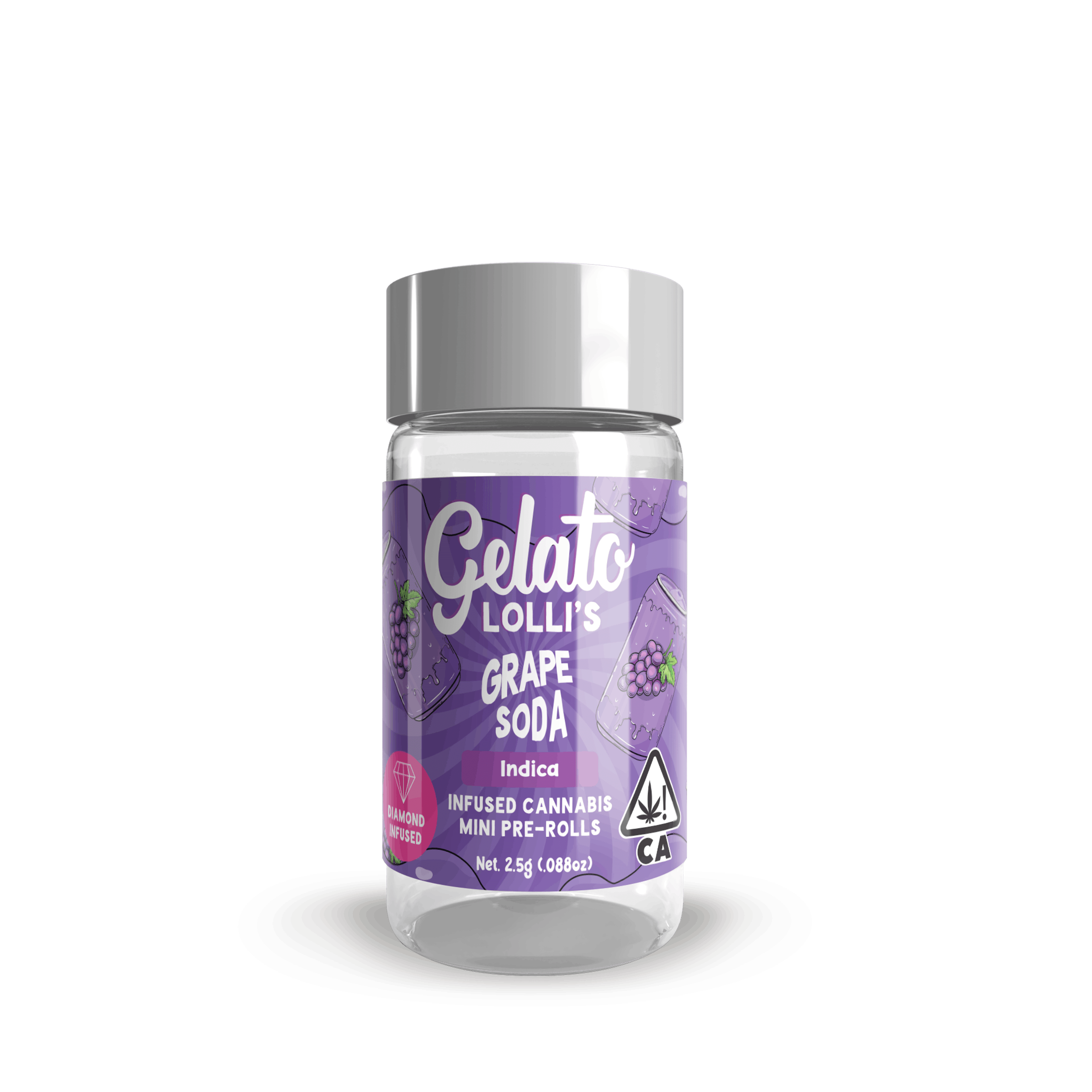 Grape Soda .6G Lolli 5-Pack (3g) - Gelato - - $35 - Flowers