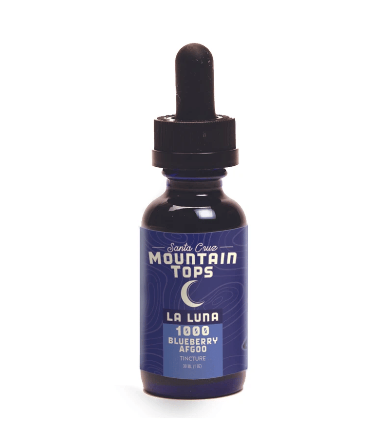 La Luna-Blueberry Afgoo (I) - tincture (1,000mg THC) - Santa Cruz Mountain Tops -  - $45.99 - Tincture