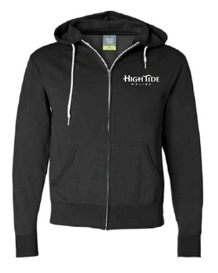 High Tide Zip Hoodie - Black - 99 High Tide - XS - $59.99 - 99 High Tide Collection