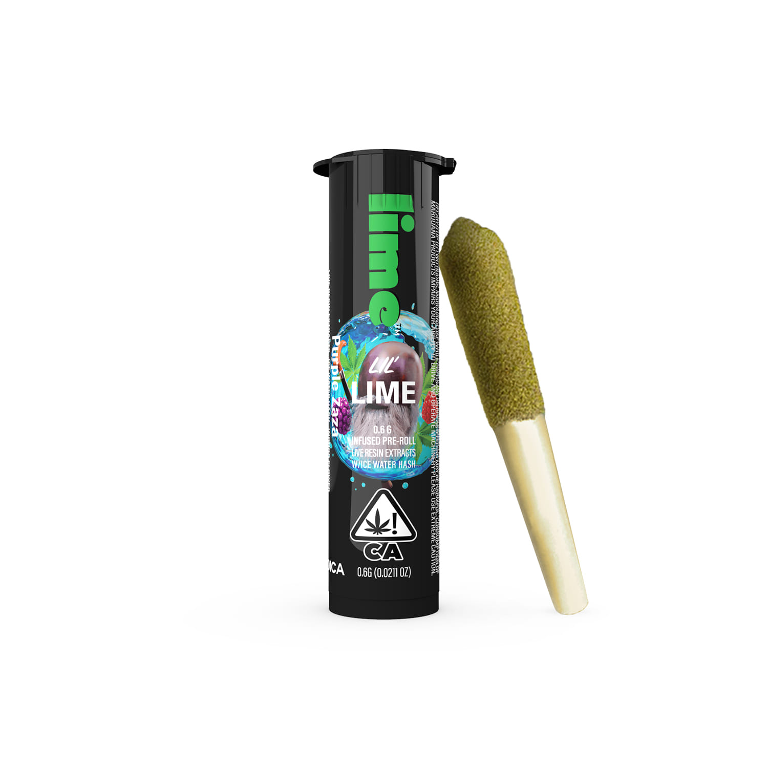 Lime — Purple Zaza . &