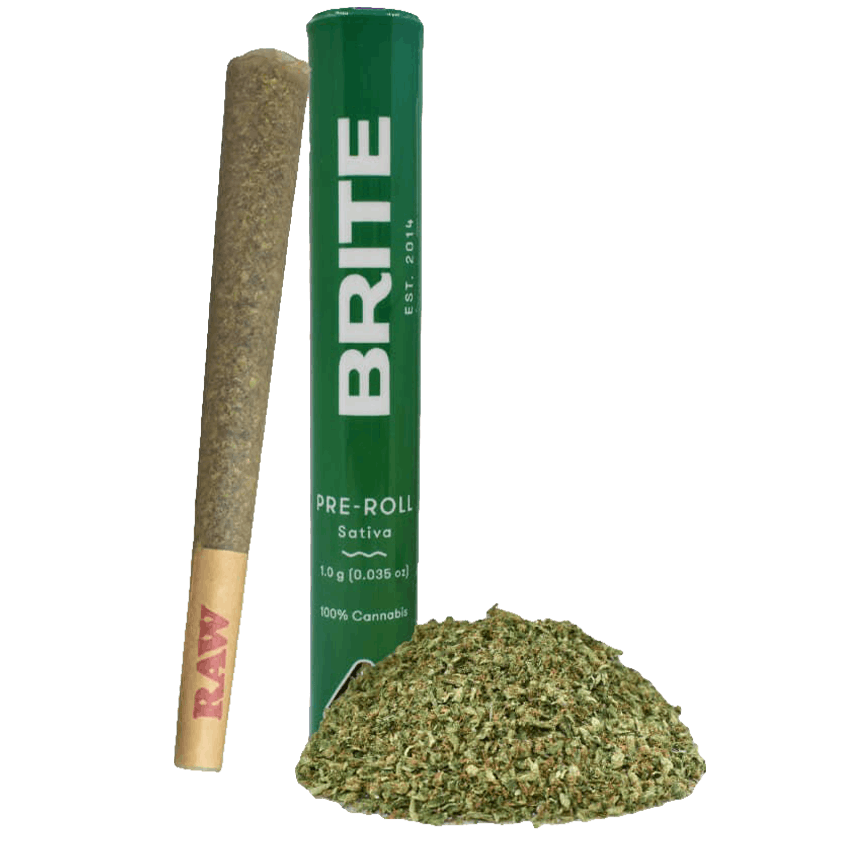Sour Diesel - Pre-Roll - Brite Labs - 1g (Single) - $4.99 - Non-Infused Pre-Rolls