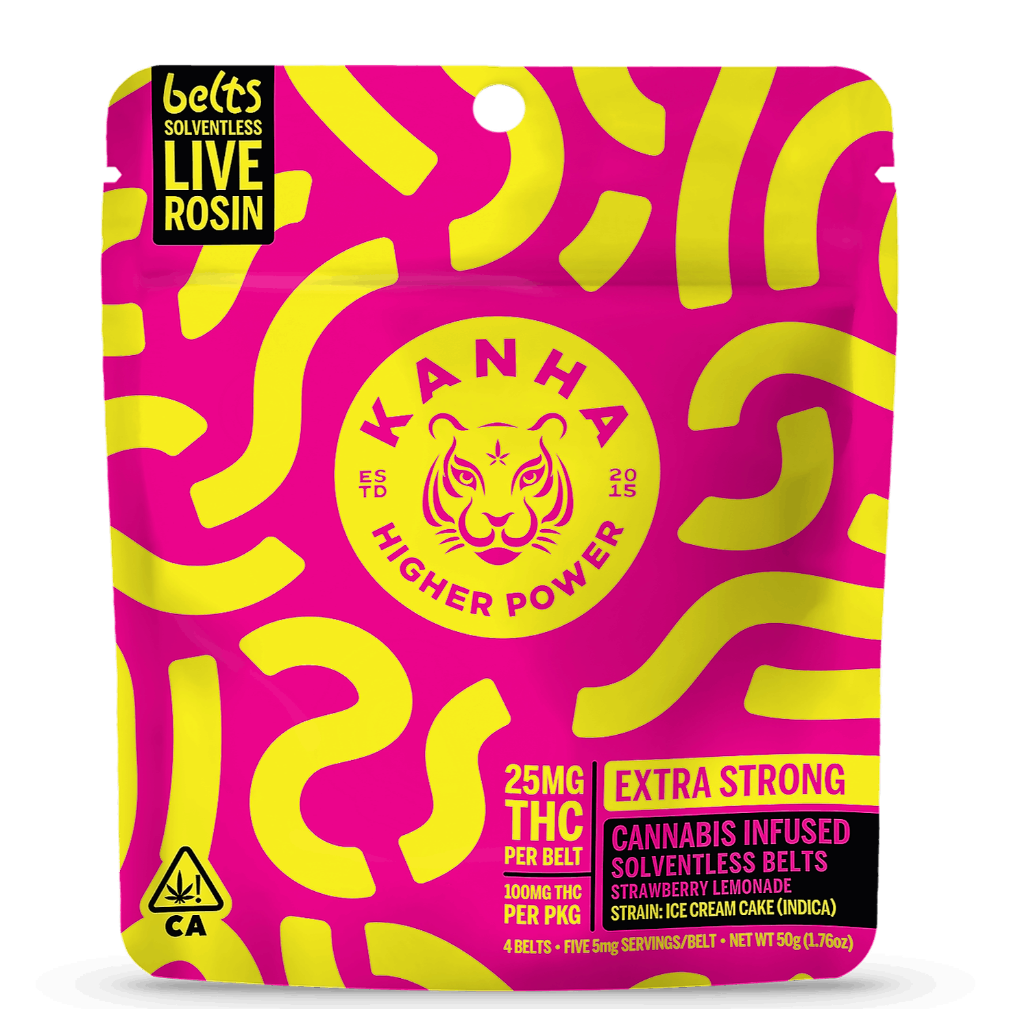 NANO Strawberry Lemonade - Solventless Rosin Belts - Kanha - 4 Belts - $18.99 - Edibles