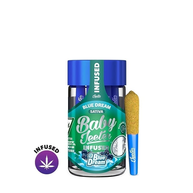 Blue Dream Baby Jeeter 0.5g x 5 Pre Roll Pack