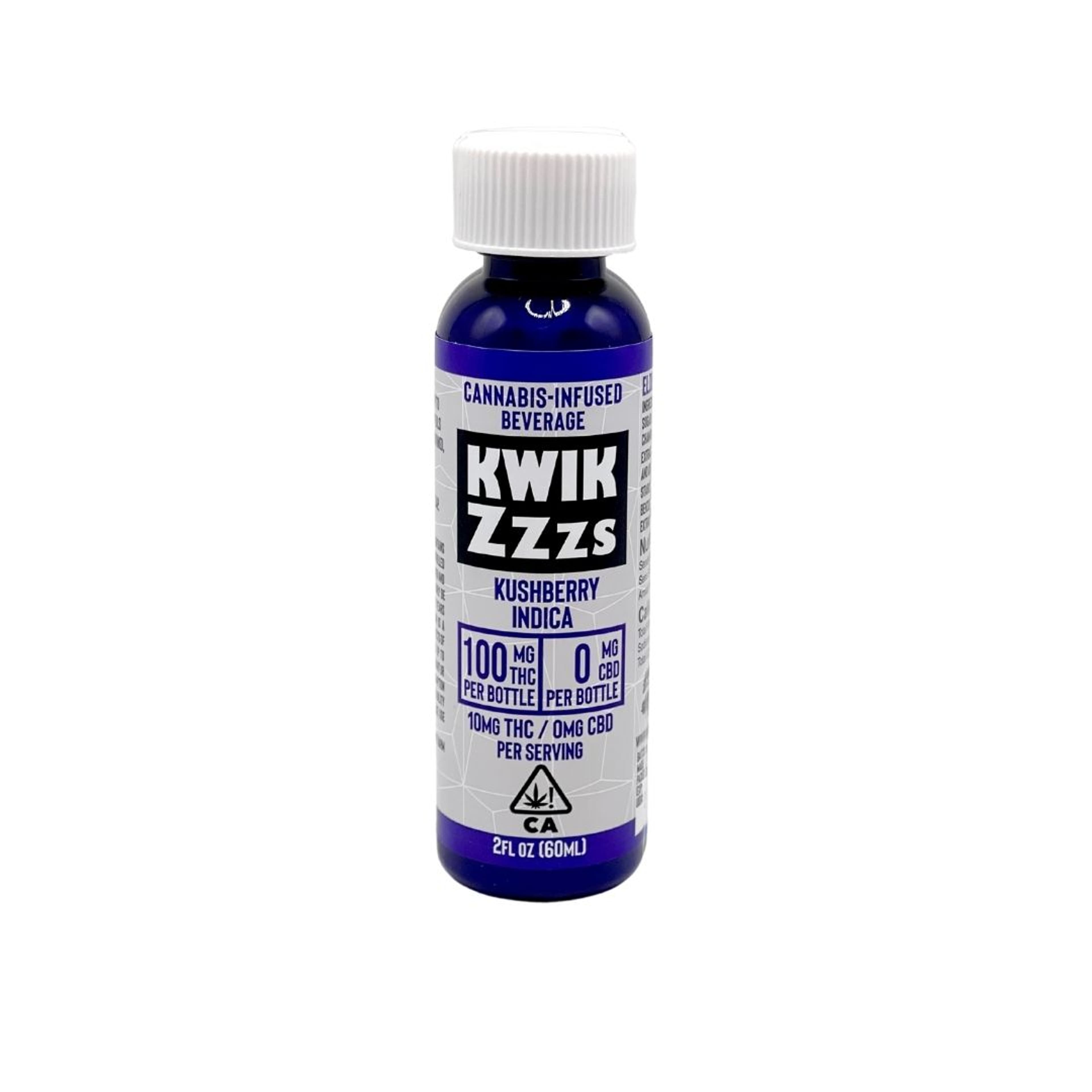 Kwik ZZZ's Kushberry Indica Drink - Kwik Zzz's - - $11 - Drinks