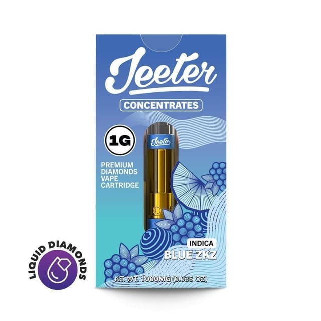 Blue ZKZ - Diamonds Vape Cartridge