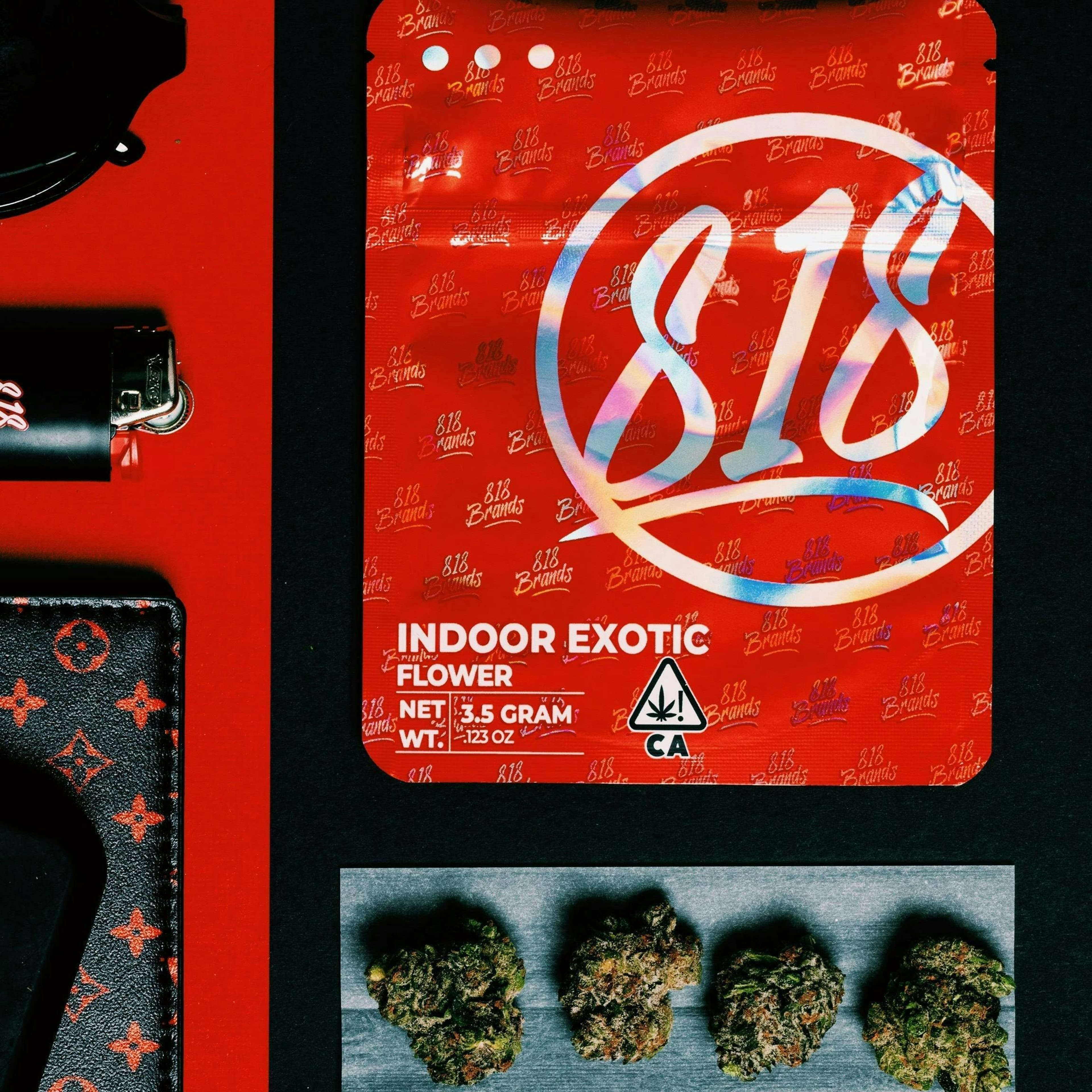 Purple Cream 3.5g - 818 Brands - - $15 - Flower