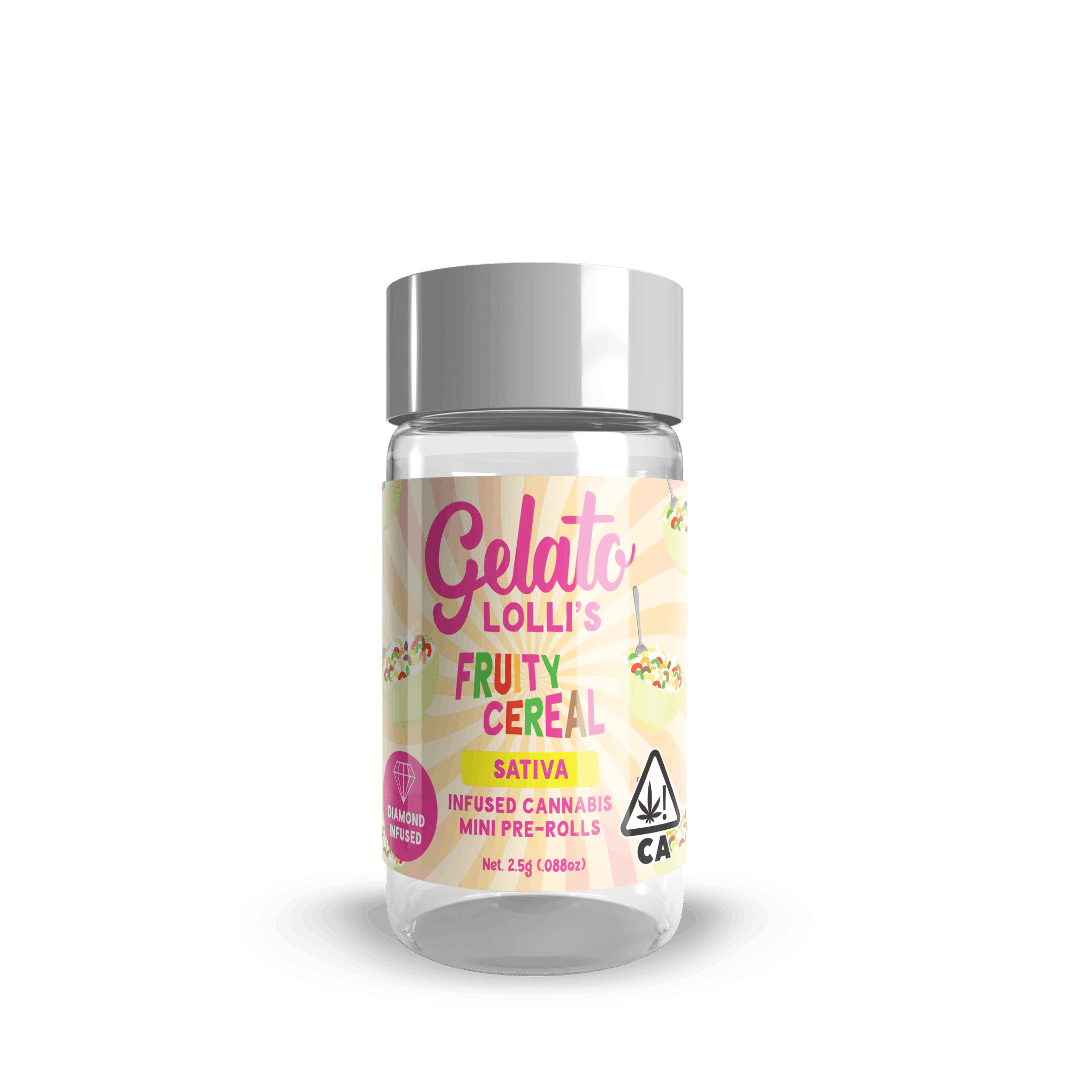 Fruity Cereal .6G Lolli 5-Pack (3g) - Gelato - - $35 - Flowers