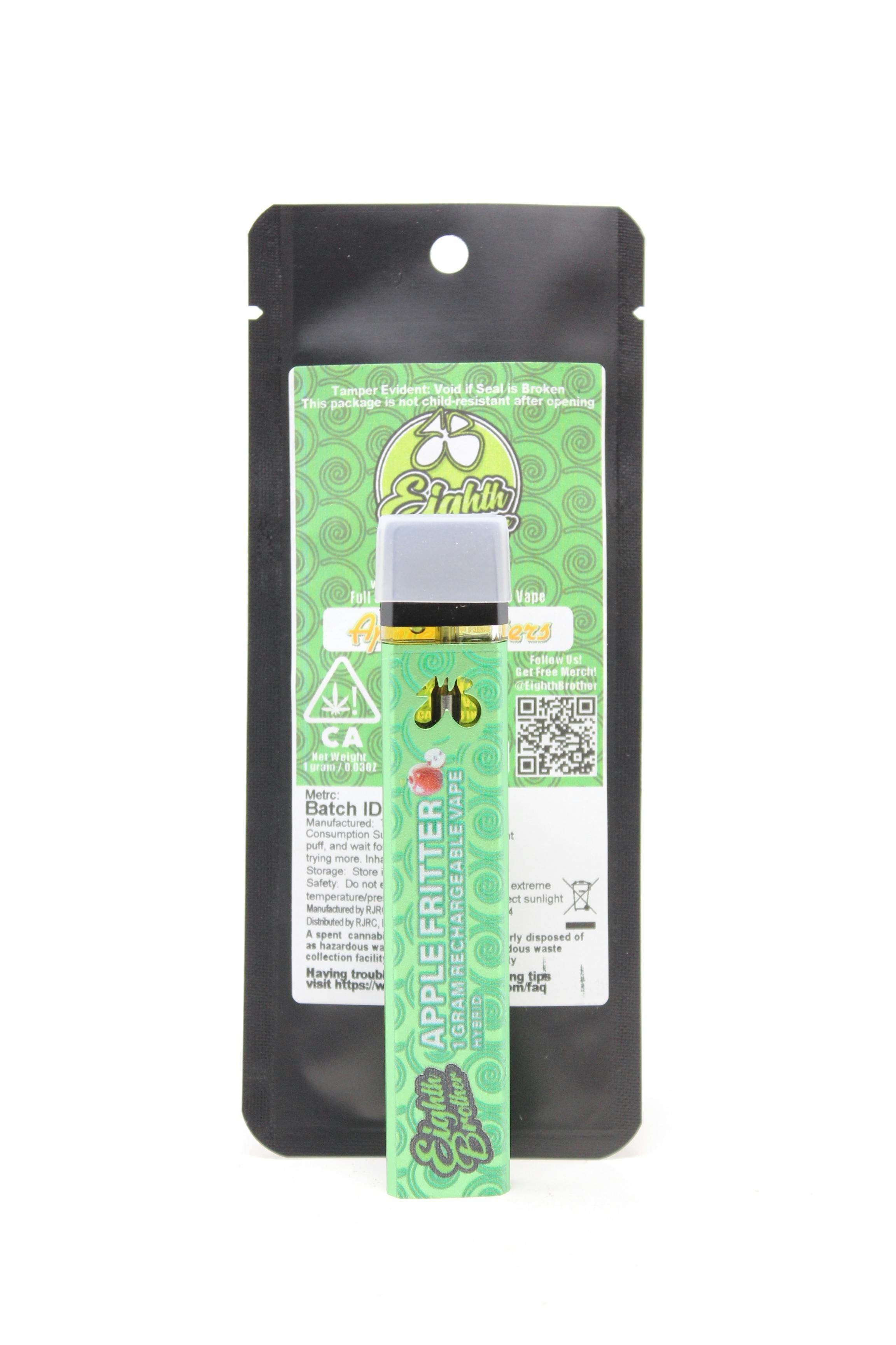 EIGHTH BROTHER - Apple Fritter (H) - 1g Disposable Vape - Eighth Brother - Vape - $22 - Vapes