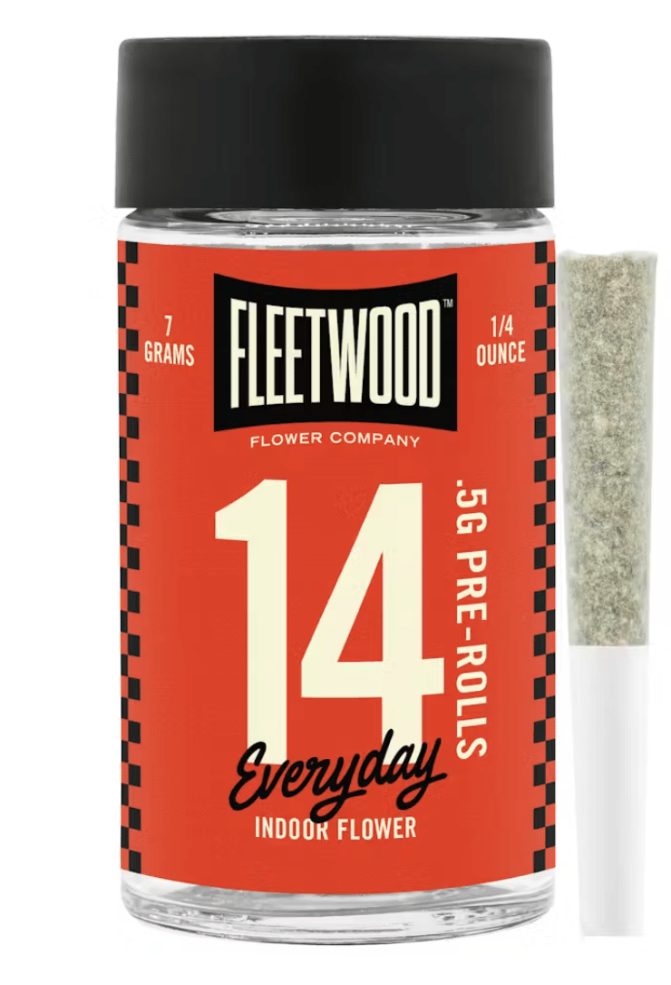 Jack Herer 14PK Non Infused Prerolls - Fleetwood Flower Company -  - $24.75 - Pre-Rolls