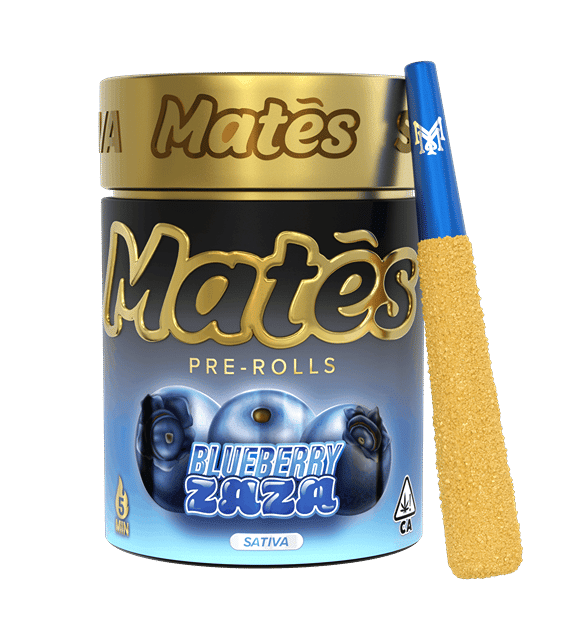 Blueberry Zaza | .6g x 5 Mates Preroll Pack