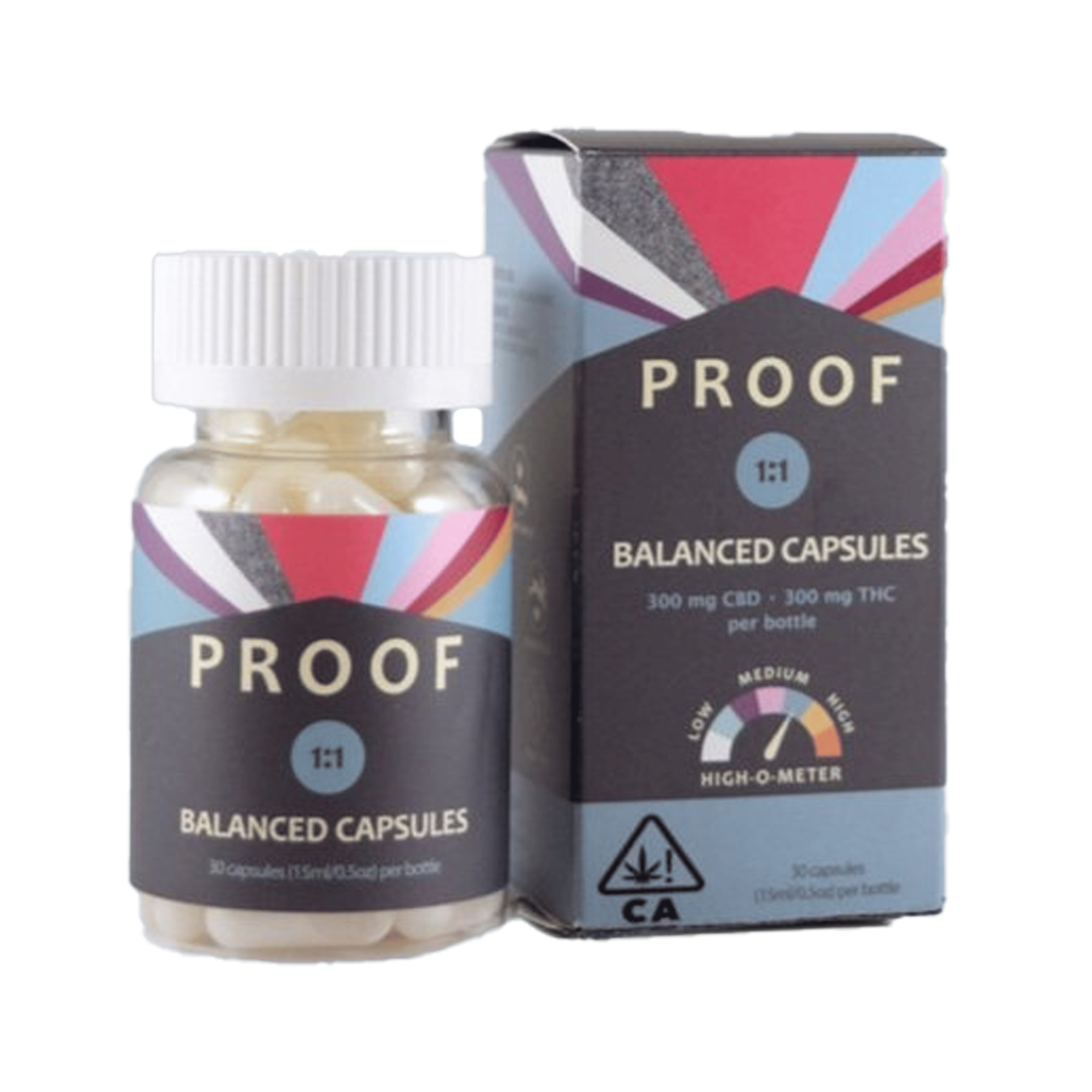1:1 Balanced Capsules - Proof - 30 Capsules - $47.99 - Capsules & Tablets