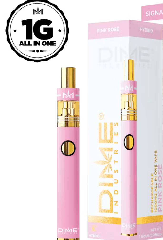 Pink Rose 1G All In One - Dime Industries -  - $21.36 - Cartridges