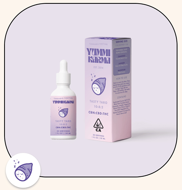 Tasty Taro Tincture (CBN:CBD:THC) - 60mg