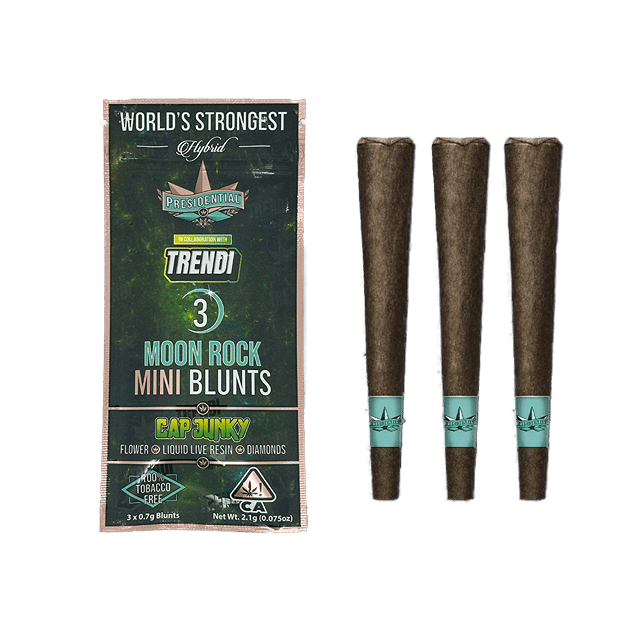 Presidential: Cap Junky Mini Moon Rock Blunts