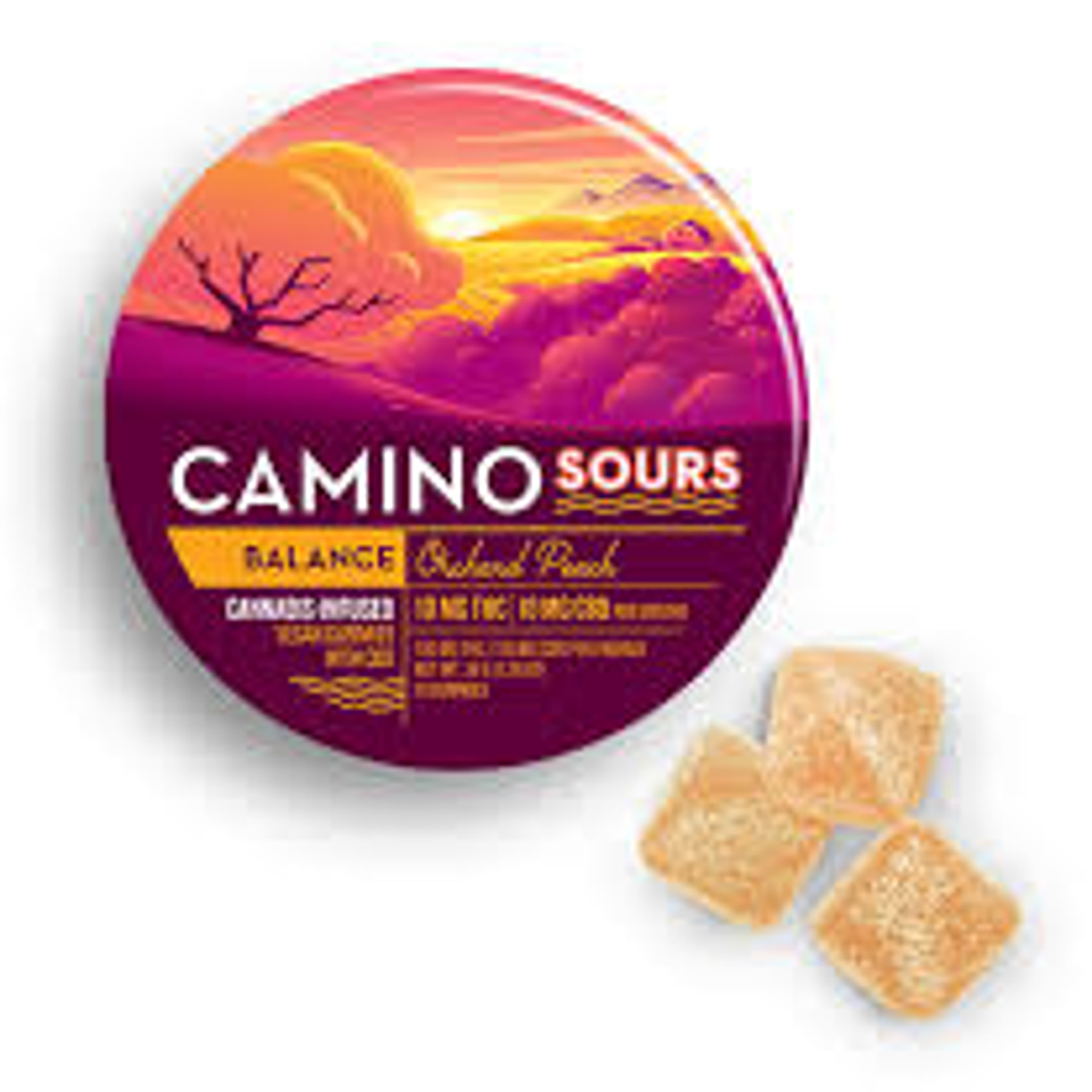 Camino Sour 10mg - Kiva - Raspberry Lemonade (H) - $23 - Edibles