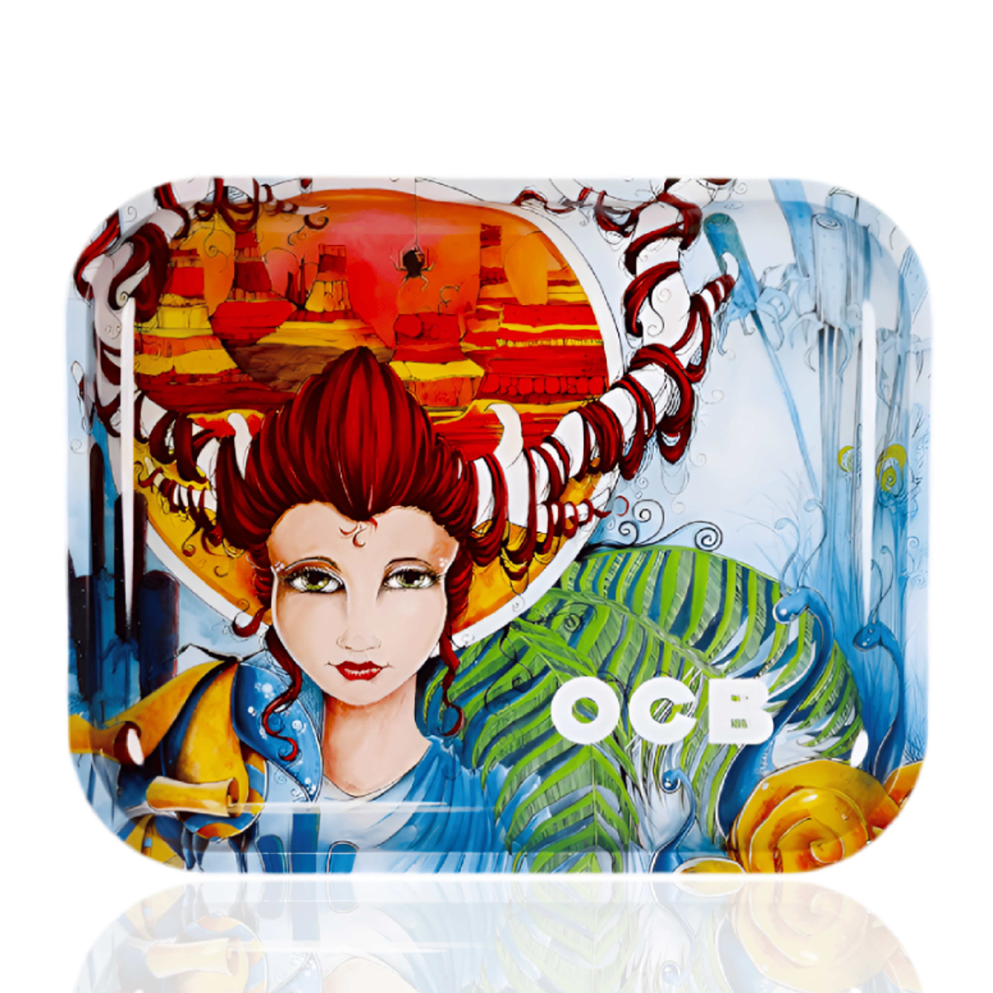 OCB - Artist Series Metal Rolling Tray - OCB - Artist Series - $14.99 - Accessories