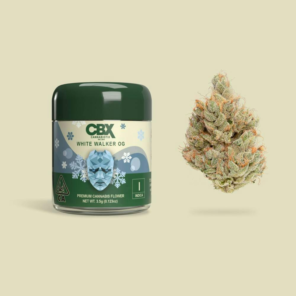 White Walker  OG - Flower - CBX Cannabiotix - Eighth - $54.99 - Flower