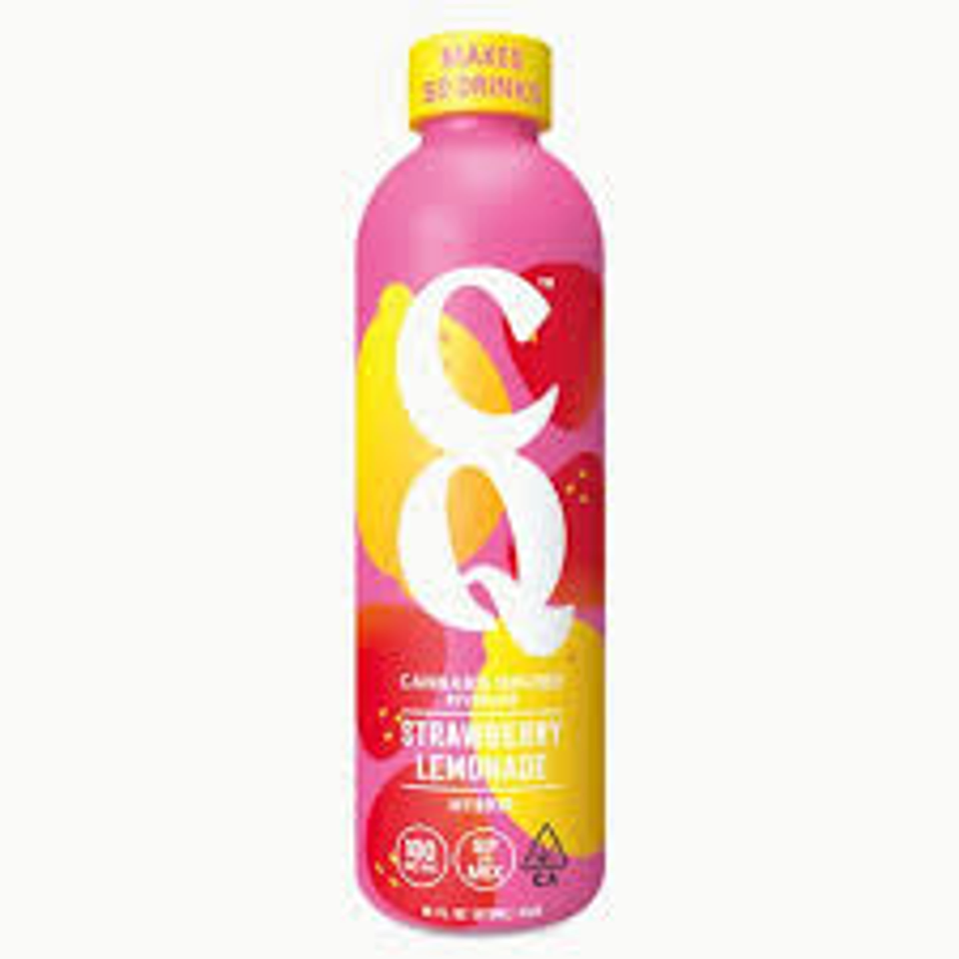 CQ 100mg 16oz - Cannabis Quencher - Strawberry lemonade (H) - $15 - Edibles