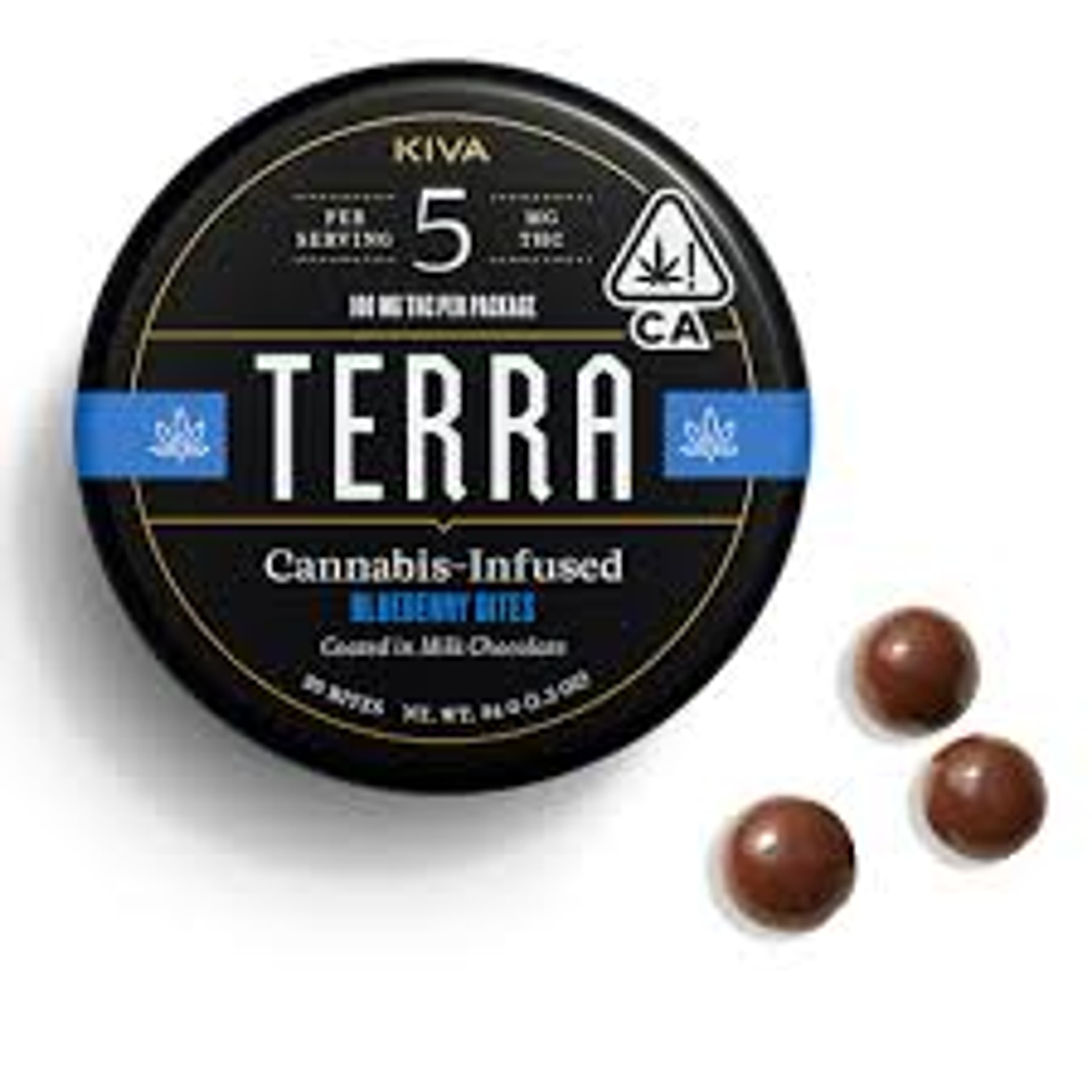 Terra Bites Milk Chocolate Blueberries - Terra - - $36 - Edibles