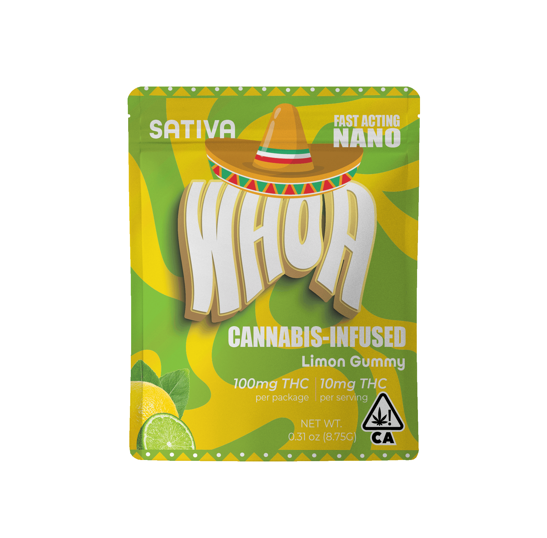 LIMON100MG - WHOA -  - $5 - Edibles