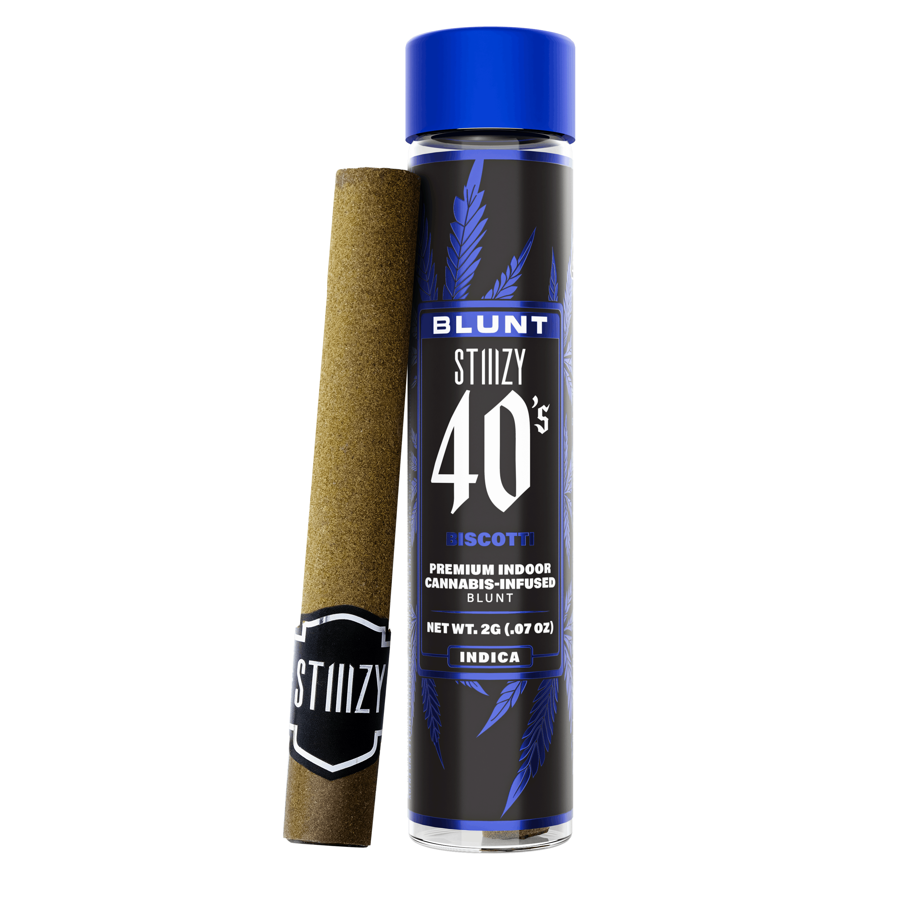 Biscotti - 40's Blunt - STIIIZY - 2g (Single) - $33.99 - Infused Pre-Rolls