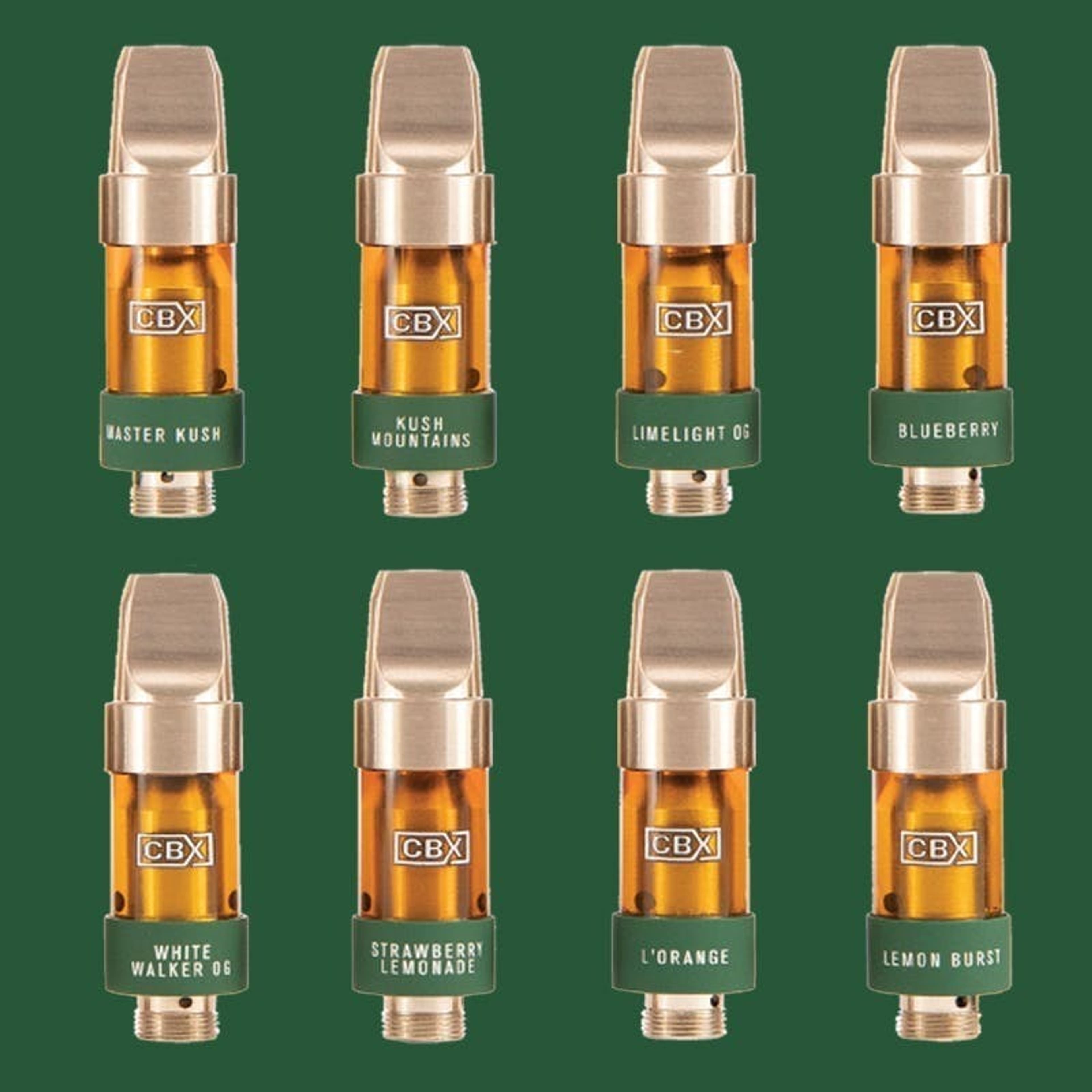 Kush Mountains - Live Resin - Sauce Cart - CBX Cannabiotix - Half Gram - $29.99 - Vape Cartridges (Universal 510 Battery Required)