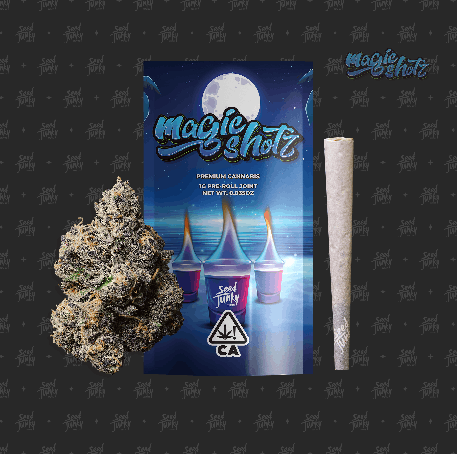 Magic Shotz Preroll 1g - Seed Junky -  - $11.25 - Pre-Rolls