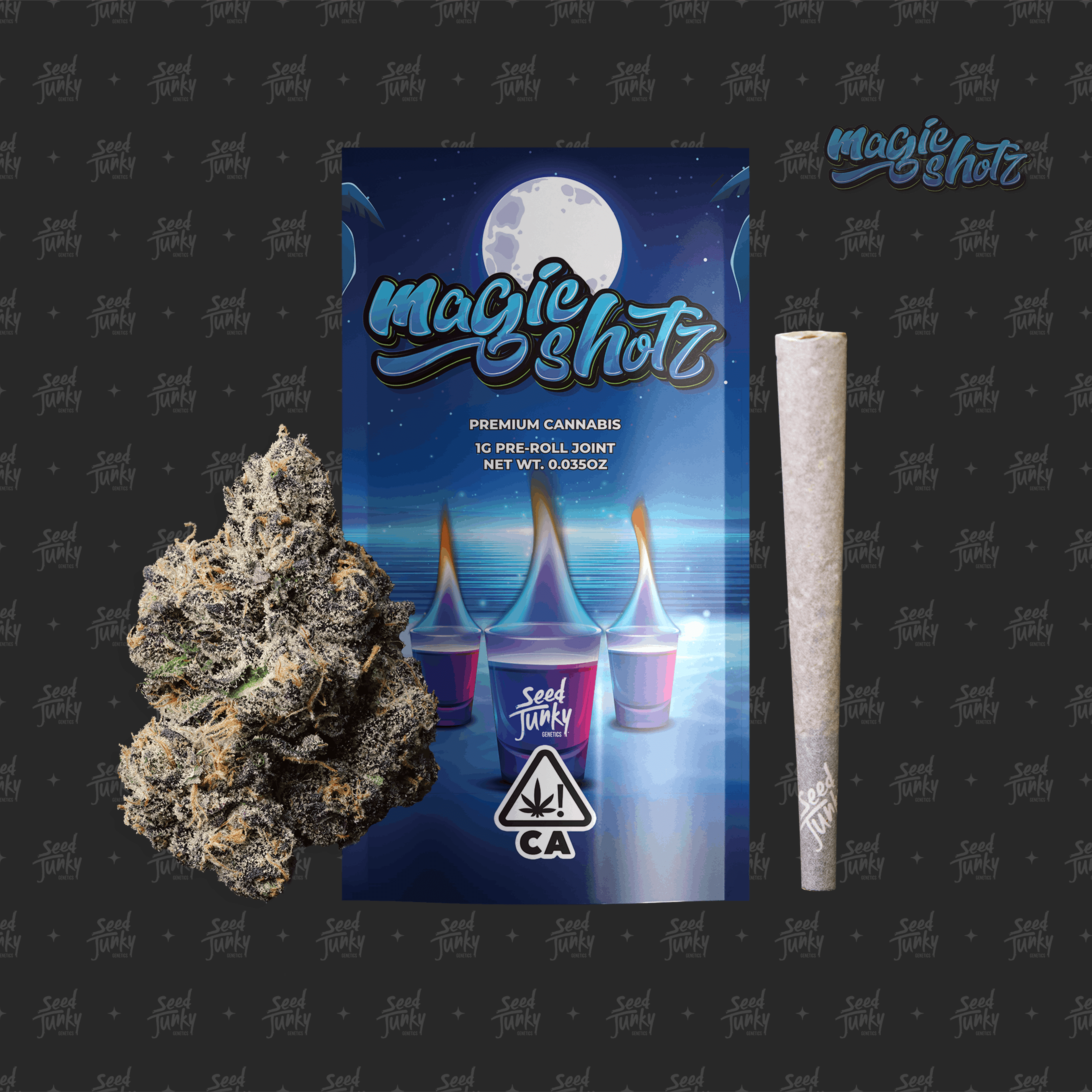 Magic Shotz Preroll 1g - Seed Junky - - $11.25 - Pre-Rolls