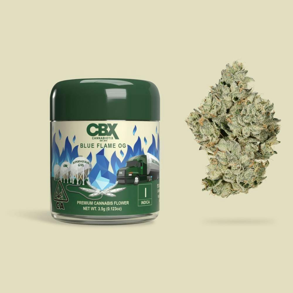 Blue Flame OG - Flower - CBX Cannabiotix - Eighth - $54.99 - Flower