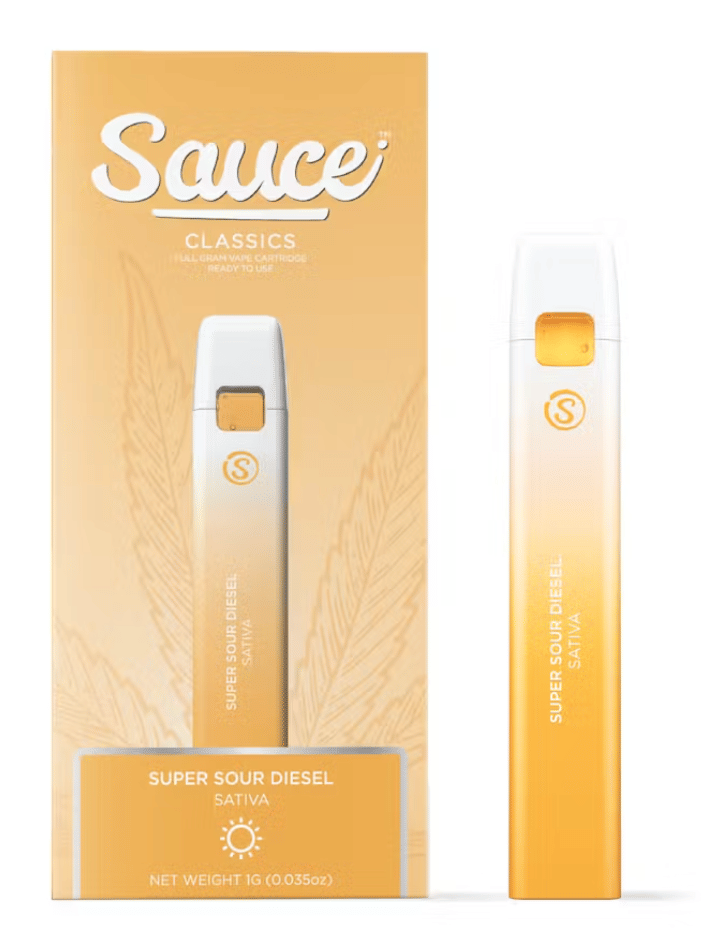 Classics Super Sour Diesel 1G Disposable - Sauce -  - $23.92 - Cartridges