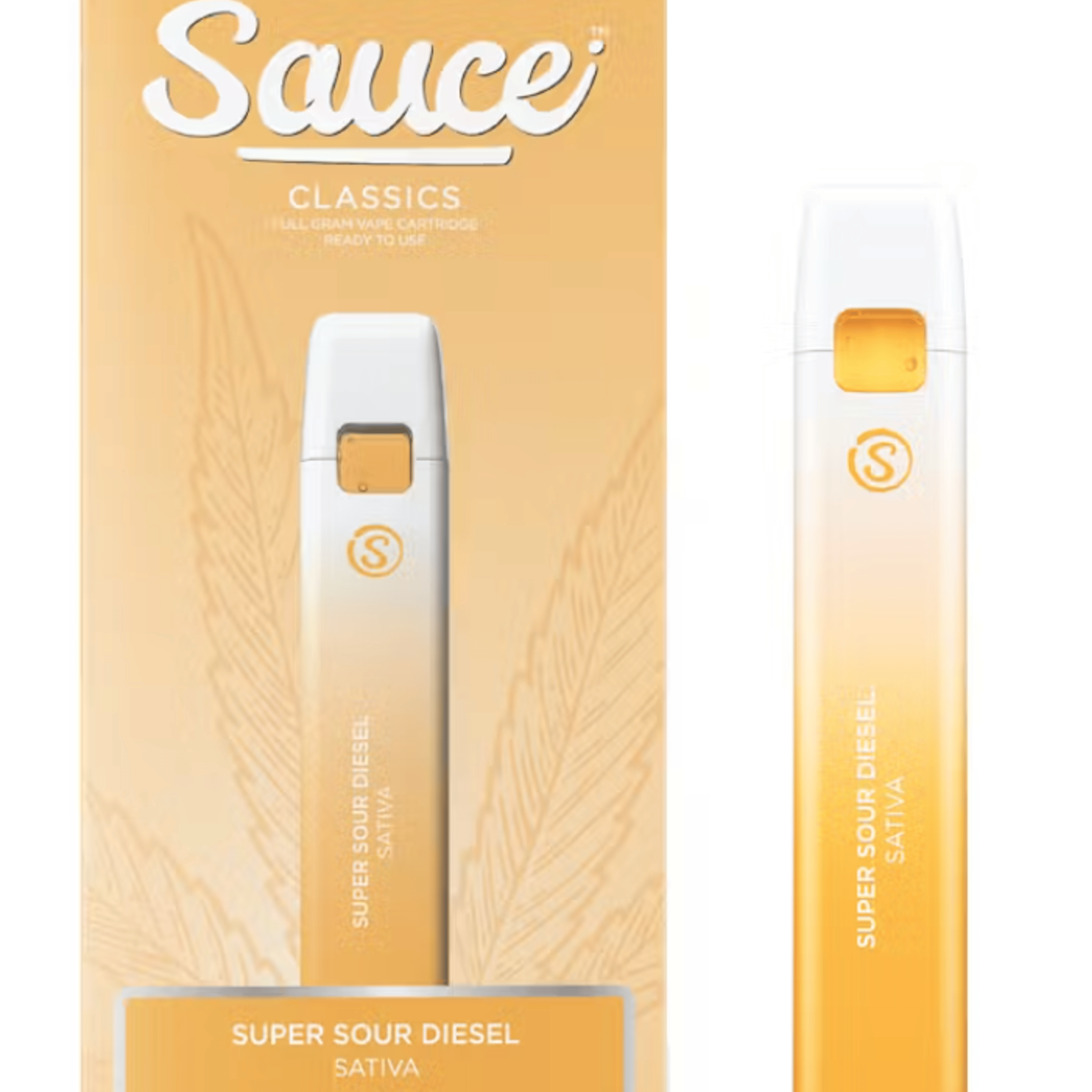 Classics Super Sour Diesel 1G Disposable - Sauce - - $23.92 - Cartridges