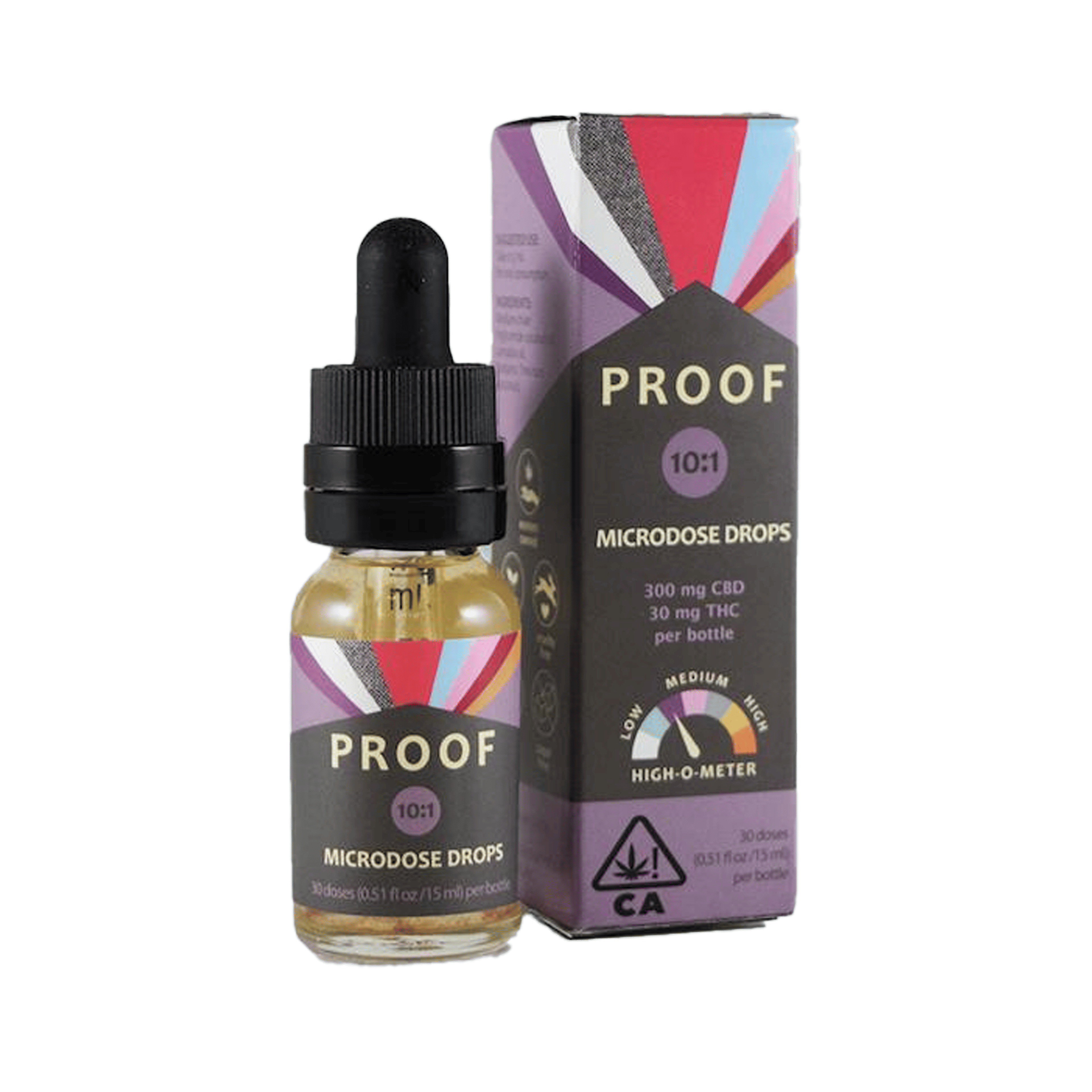 10:1 Microdose Drops - Tincture - Proof - 15ml - $32.99 - Tinctures