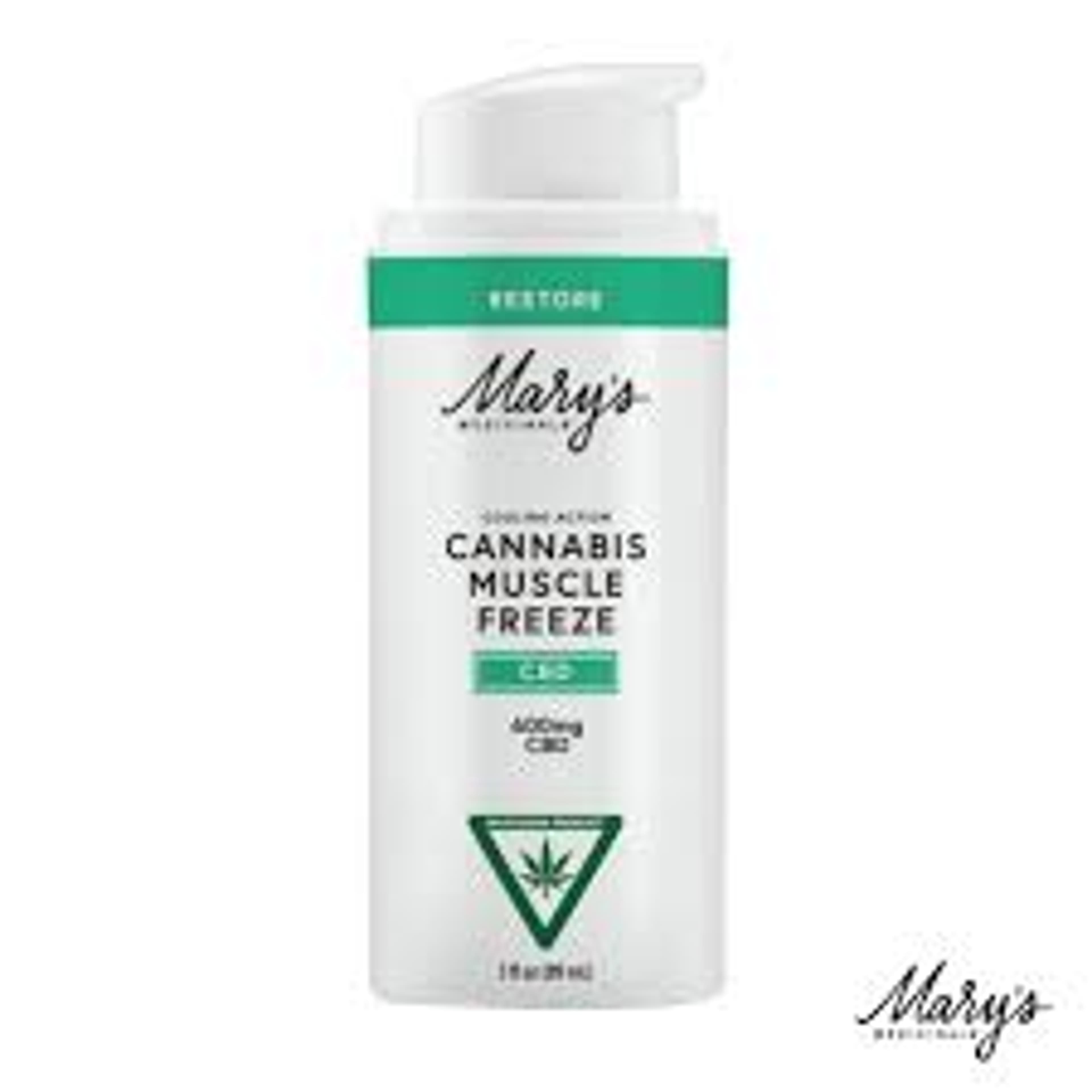 Mary's Muscle Freeze CBD - Mary's Medicinals - 3 oz Roll On - $58 - Topicals