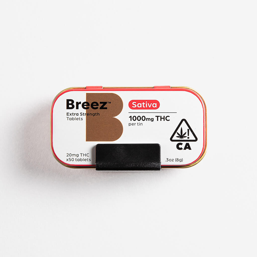 Breez — Sativa Extra Strength Tablets - 1000mg