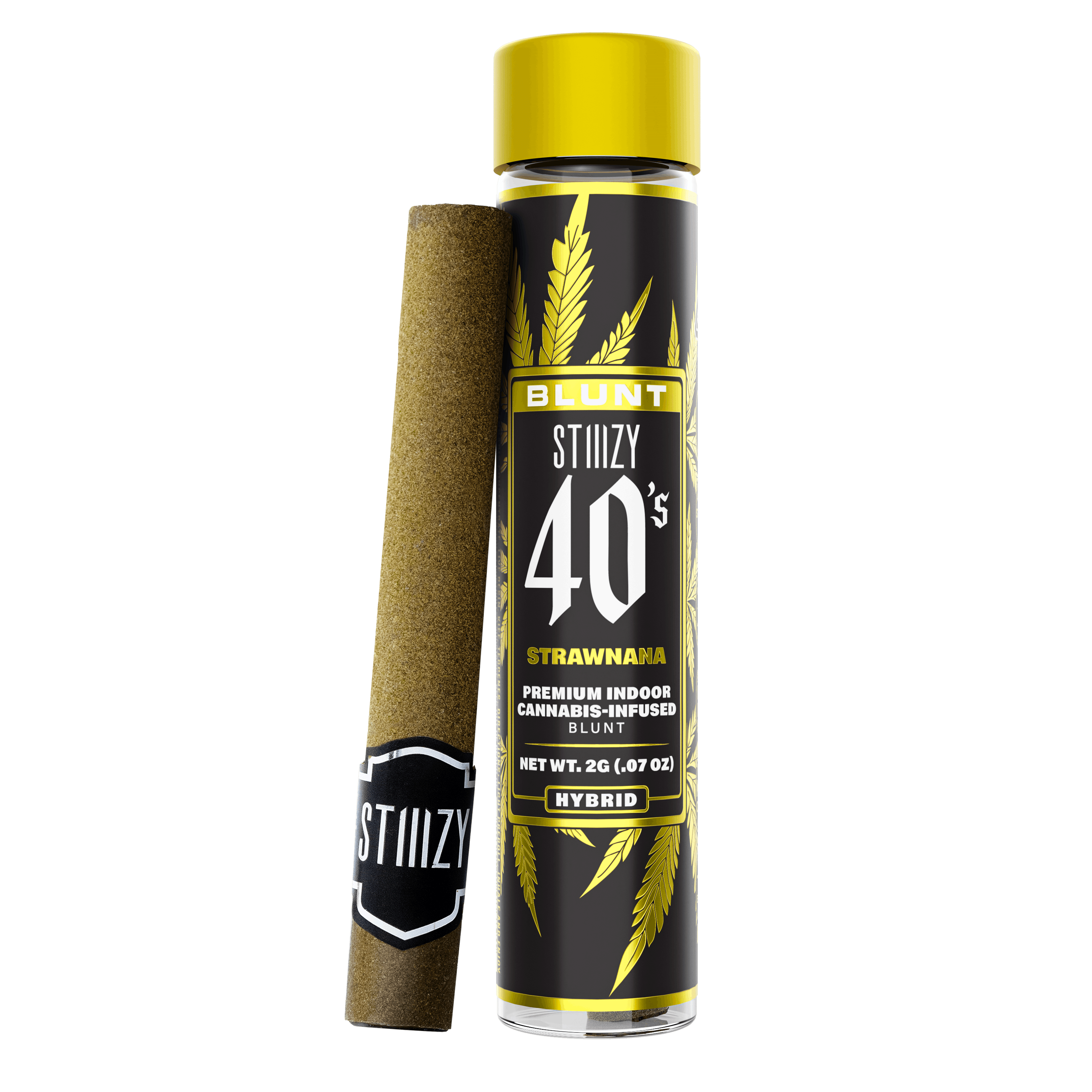 Strawnana - 40's Blunt - STIIIZY - 2g (Single) - $33.99 - Infused Pre-Rolls