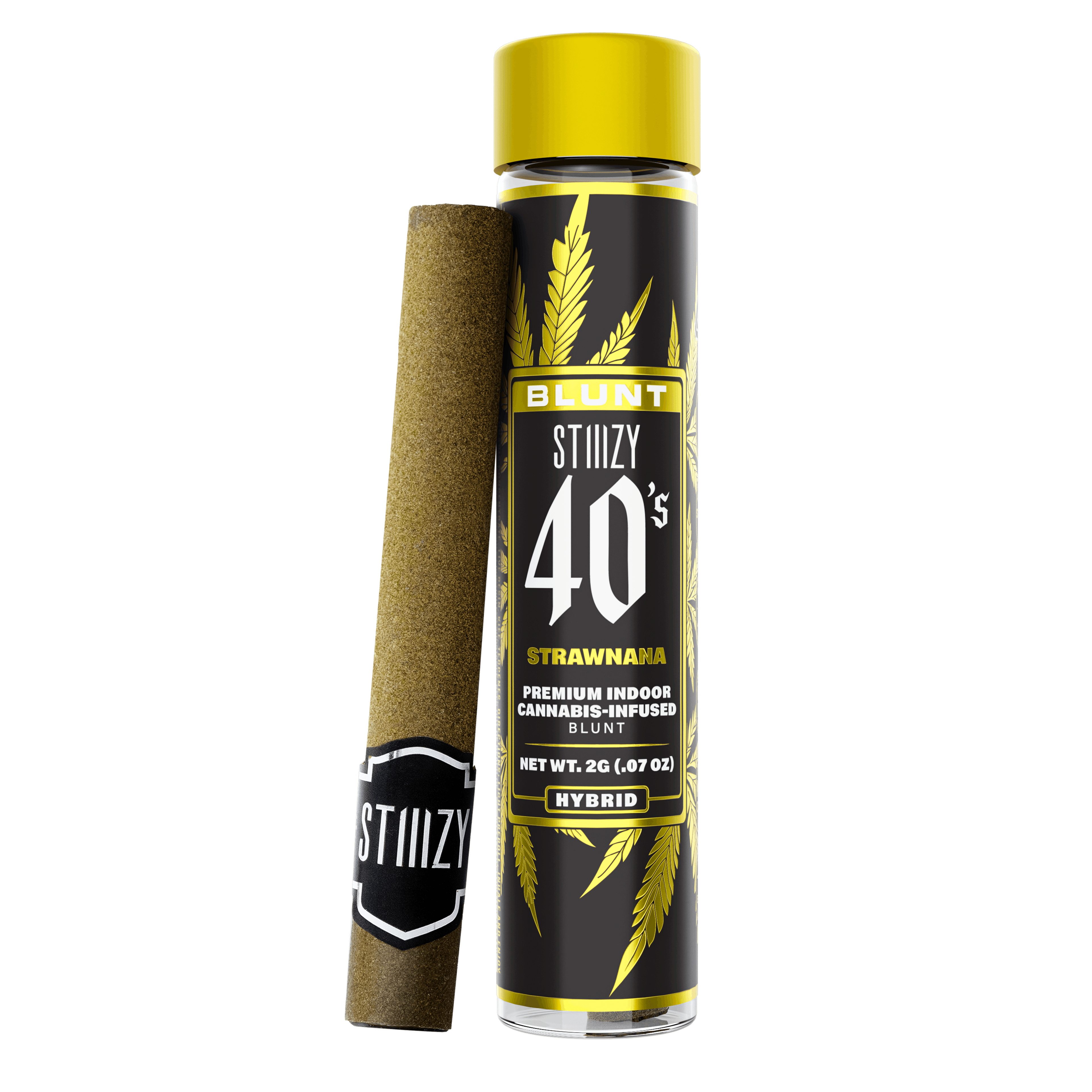 Strawnana - 40's Blunt - STIIIZY - 2g (Single) - $33.99 - Infused Pre-Rolls