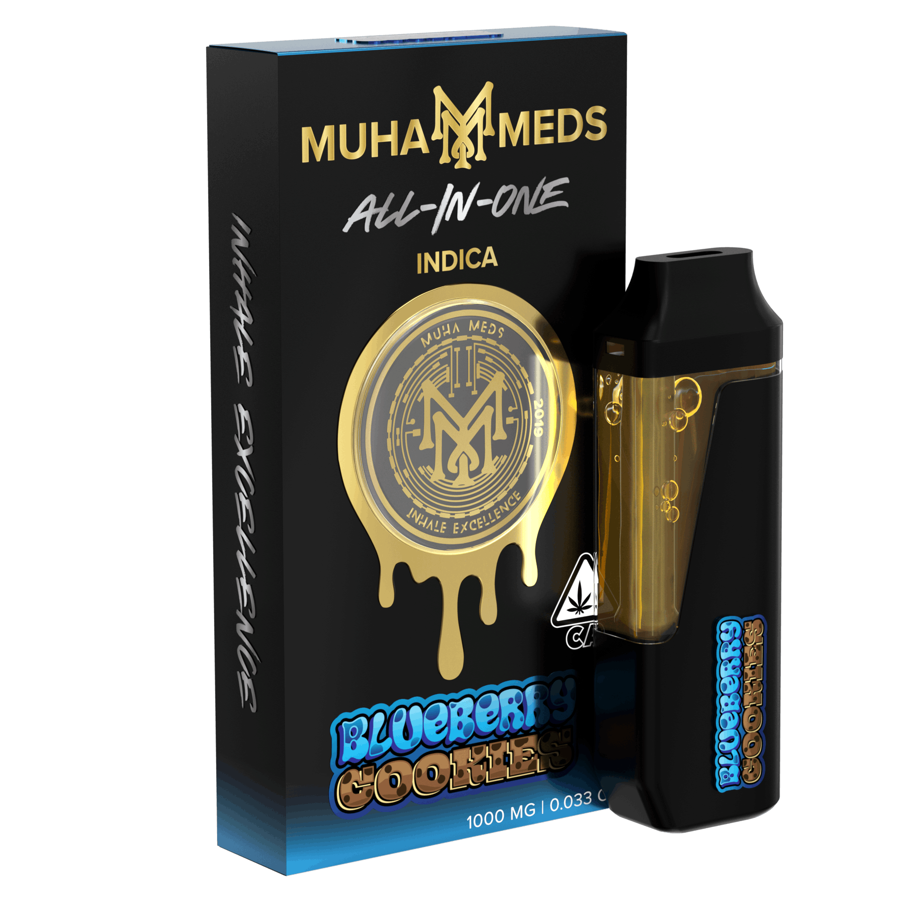 Blueberry Cookies All In One - Muha Meds - Blueberry Cookies All In One - $30 - Vape Pens