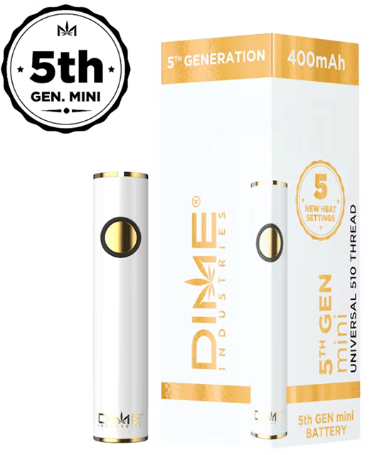 White Mini v5 510 Battery