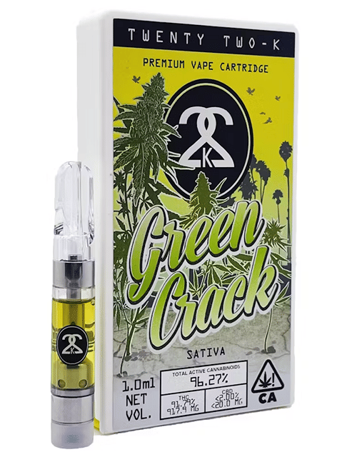 Green Crack Vape Cart 1g